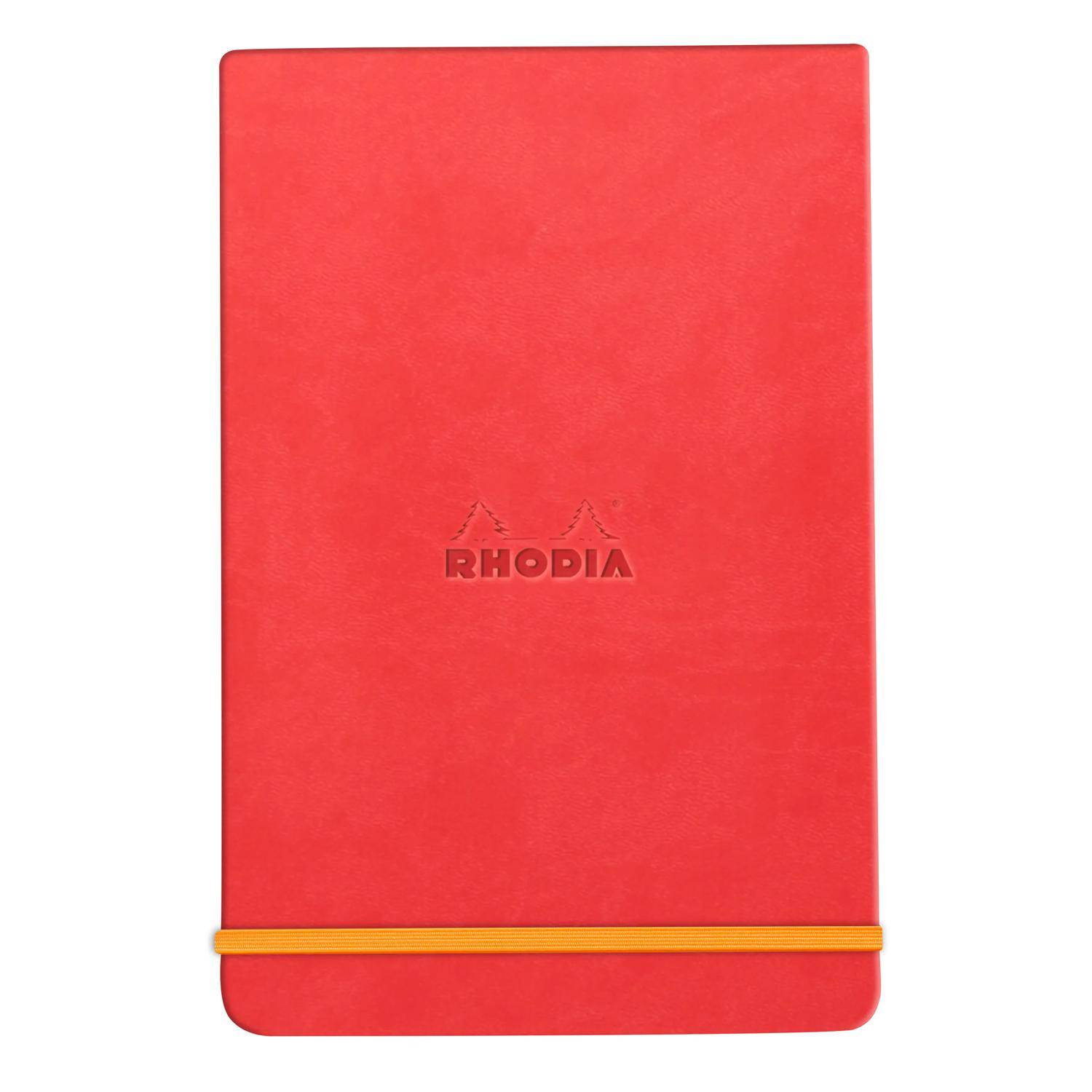 Rhodia Webnotepad A5 96 Bl liniert, mikroperforiert, Papier 90g, Koralle 194399C