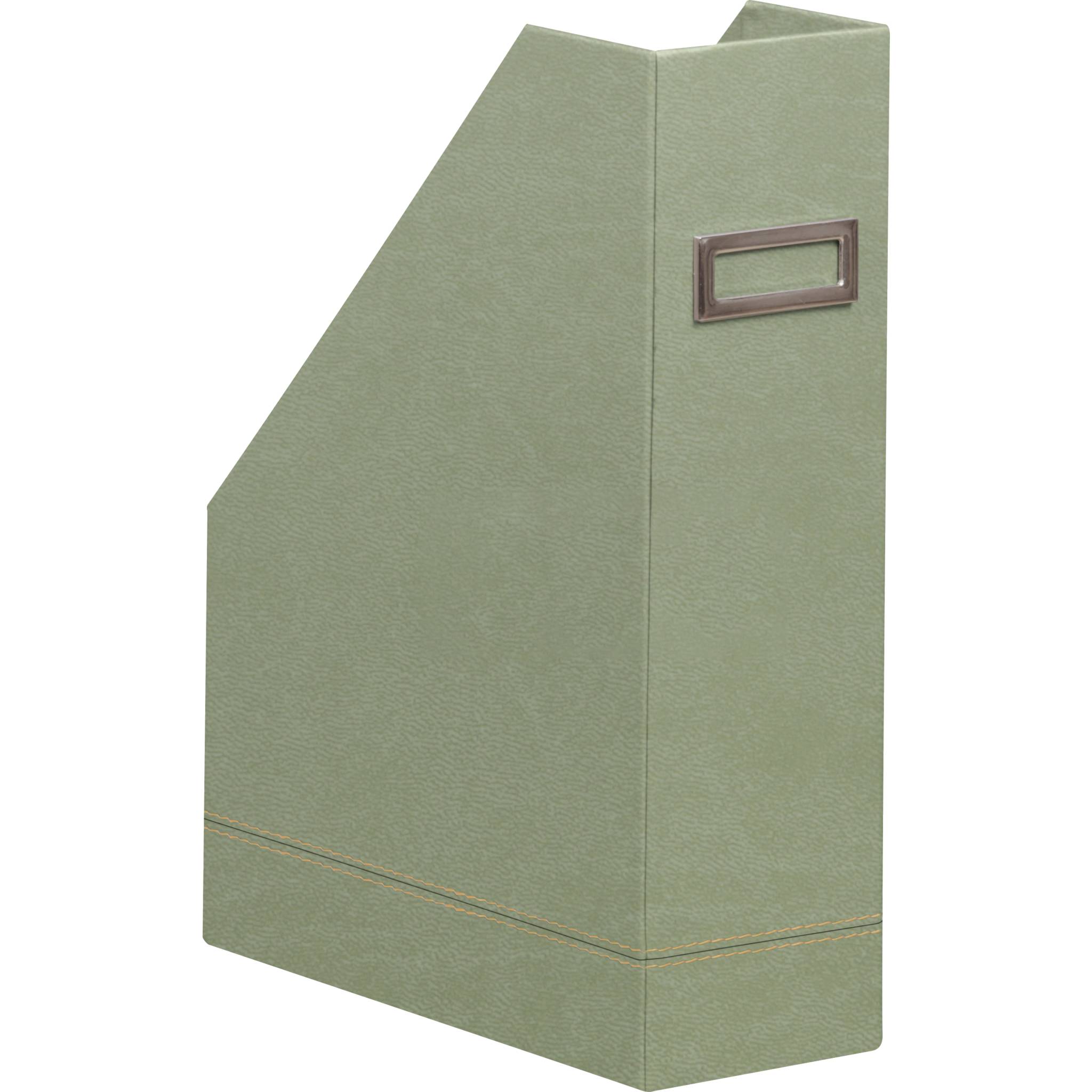 Rhodia Rhodiarama Stehsammler aus Kunstleder, 10x25x31cm - Seladon 194547C