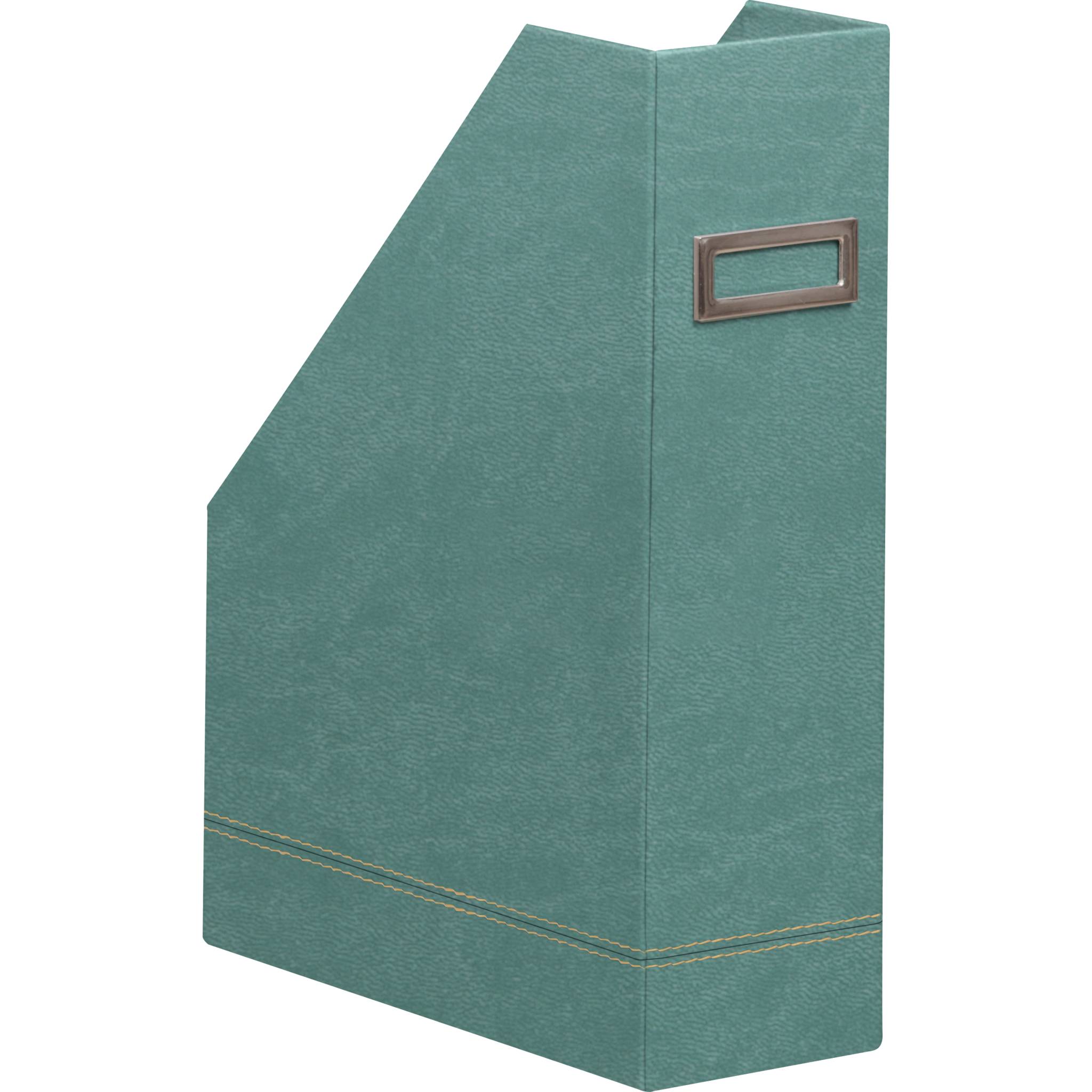 Rhodia Rhodiarama Stehsammler aus Kunstleder, 10x25x31cm - Wassergrün 194549C