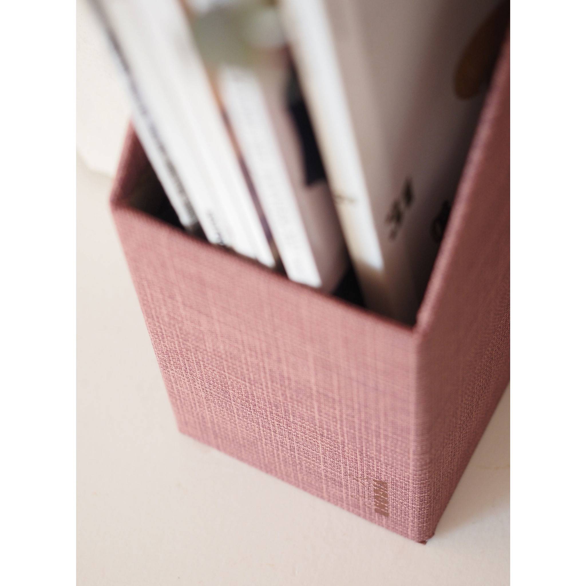 Rhodia Stehsammler 10x25x31 cm Kunstleder - Amarant 120038C