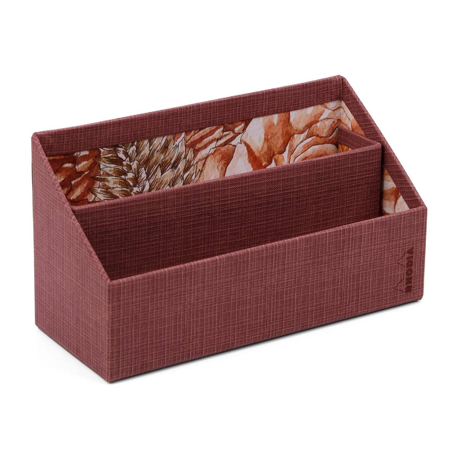 Rhodia Briefständer 25x10x14 cm Kunstleder - Amarant 120037C