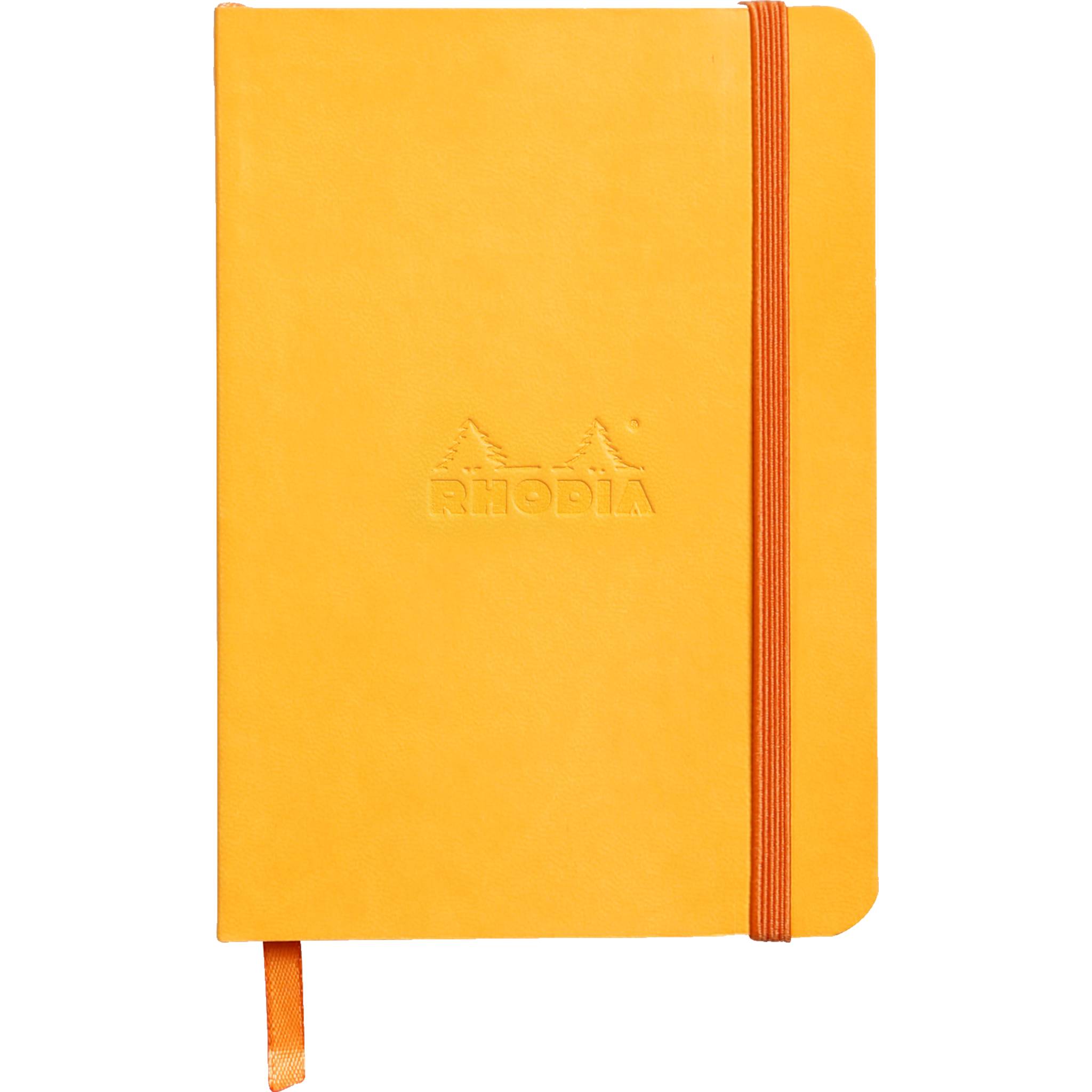 Rhodia flexibles Notizbuch A6 72 Bl liniert, Papier 90g, Narzisse 117316C