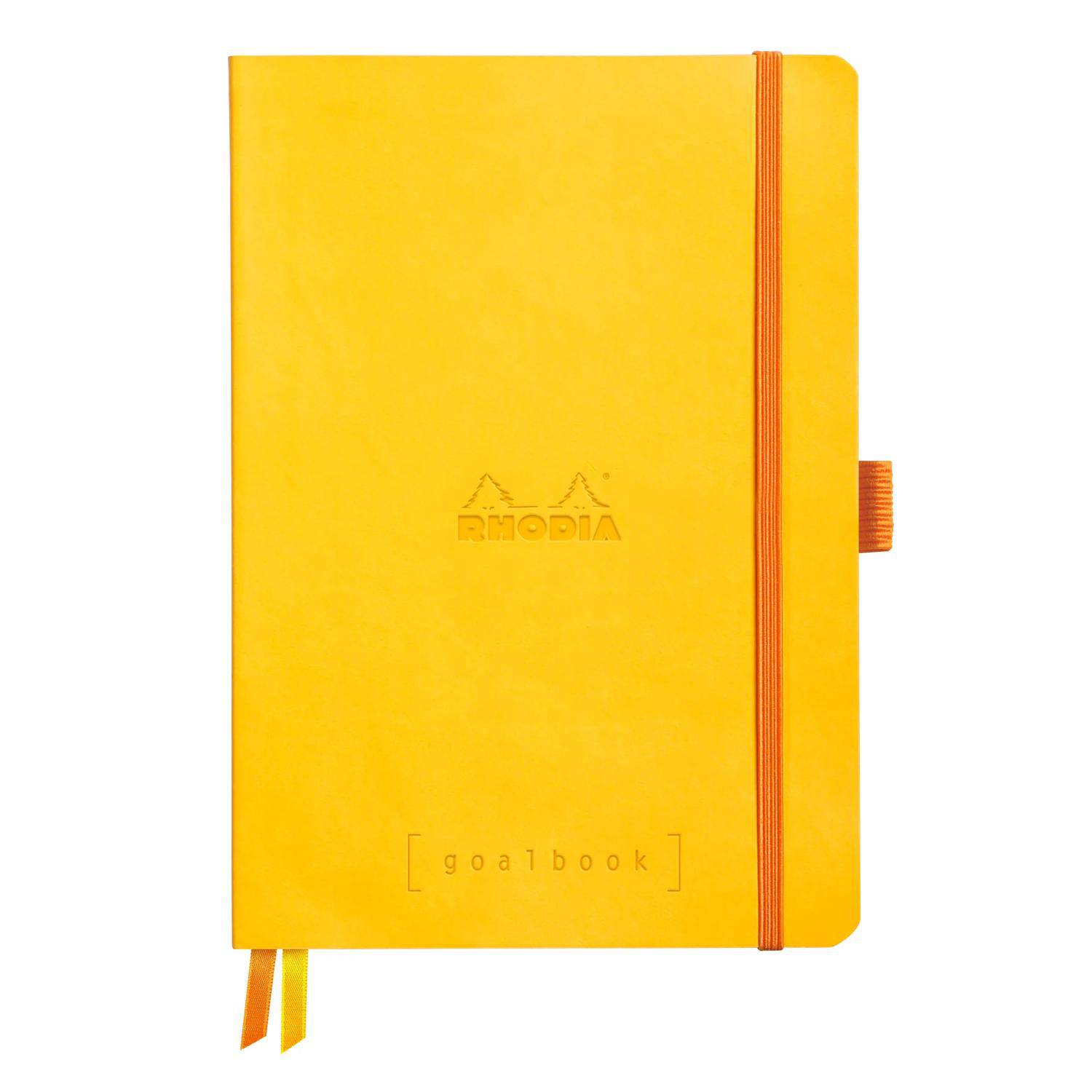Rhodia Goalbook A5 120 Bl elfenbein 90g, Dot/punktkariert Narzisse 117756C