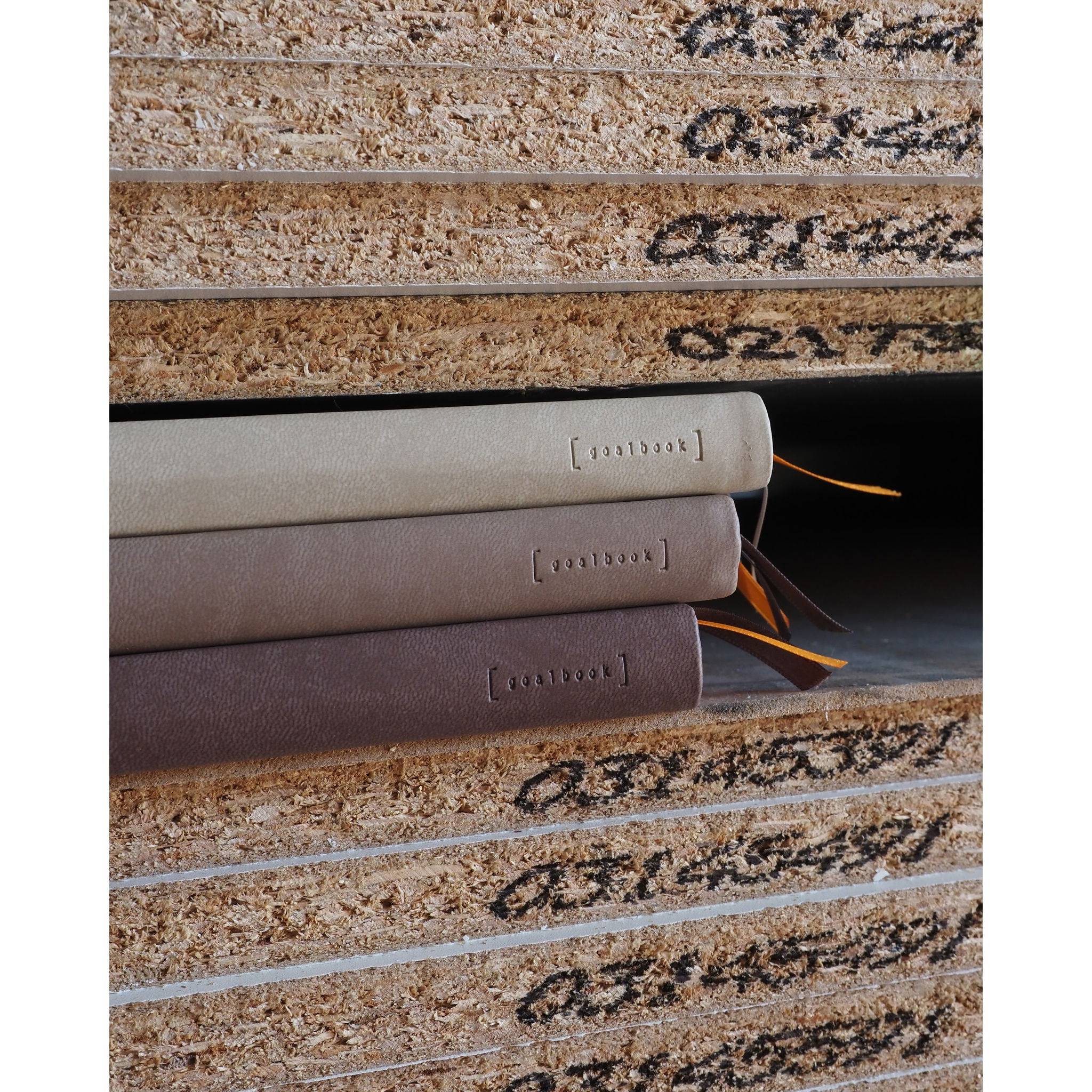 Rhodia Goalbook A5 120 Bl 90g, Dot/punktkariert Schokoladenbraun 118773C