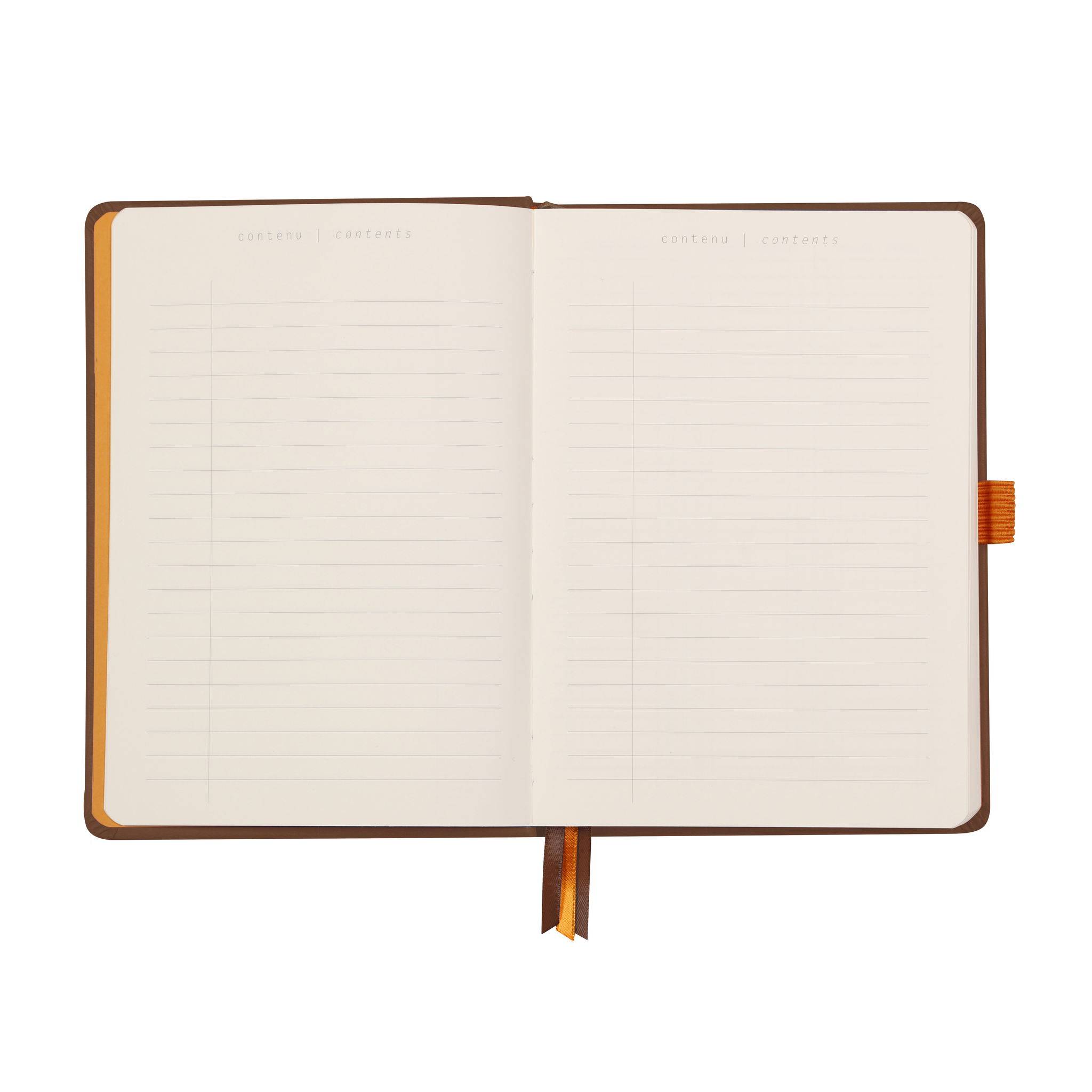 Rhodia Goalbook A5 120 Bl 90g, Dot/punktkariert Schokoladenbraun 118773C