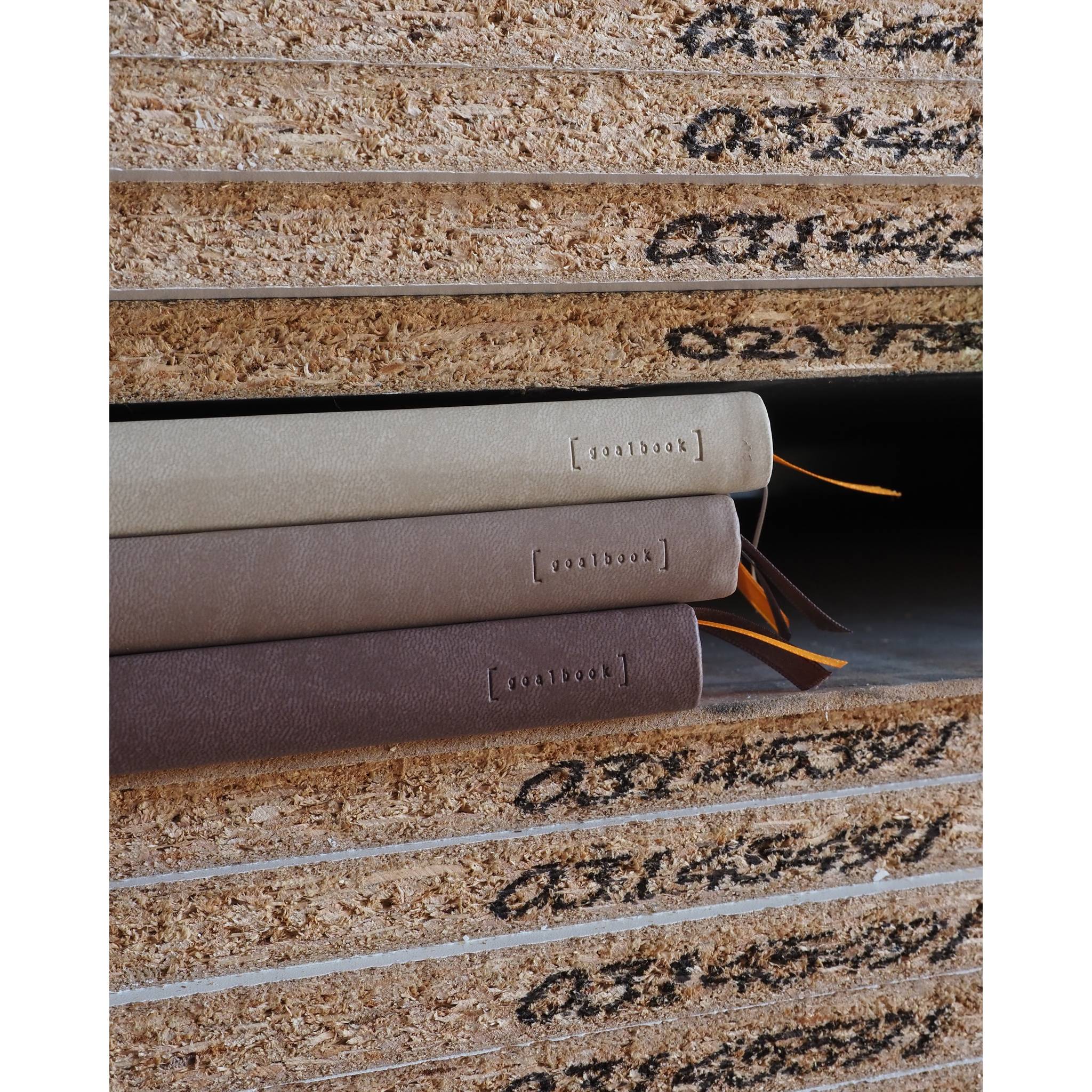 Rhodia Goalbook A5 120 Bl 90g, Dot/punktkariert Schokoladenbraun 118773C