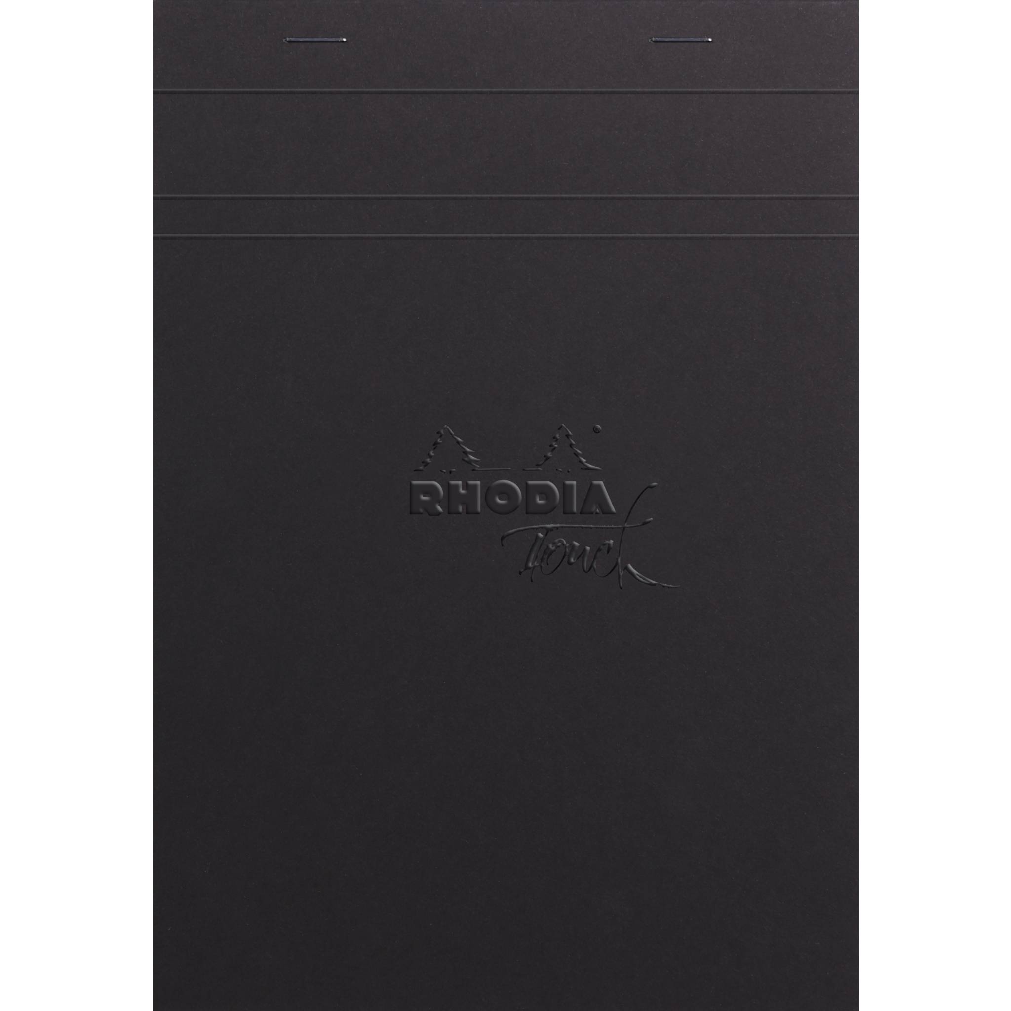 Rhodia Rhodia Touch Grey Maya pad A5 50 Blatt blanko 120g - Schwarz 116106C