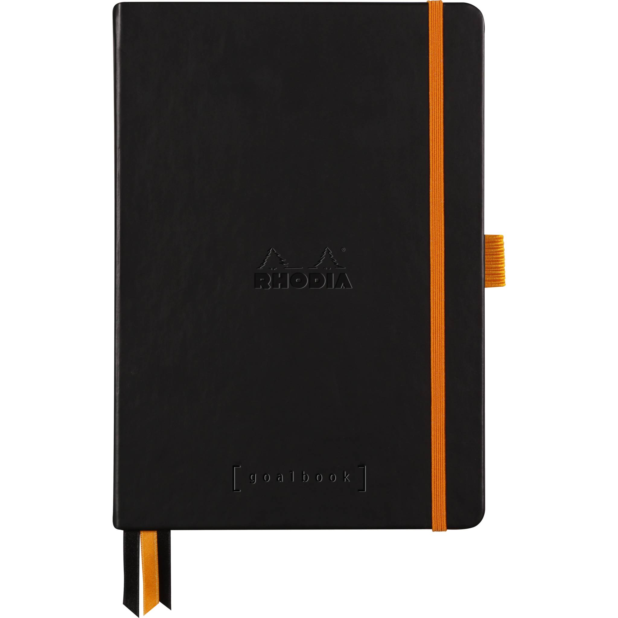 Rhodia Goalbook A5 120 Bl elfenbein 90g, Dot/punktkariert Schwarz 118772C