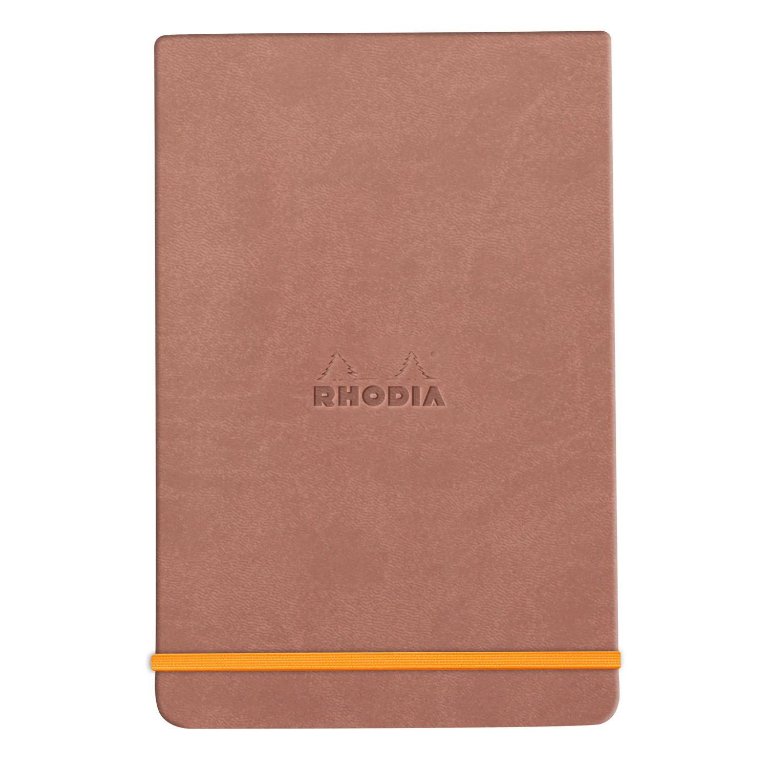 Rhodia Webnotepad 9x14 cm, 96 Bl liniert, mikroperforiert, 90g Rosenholz 194351C