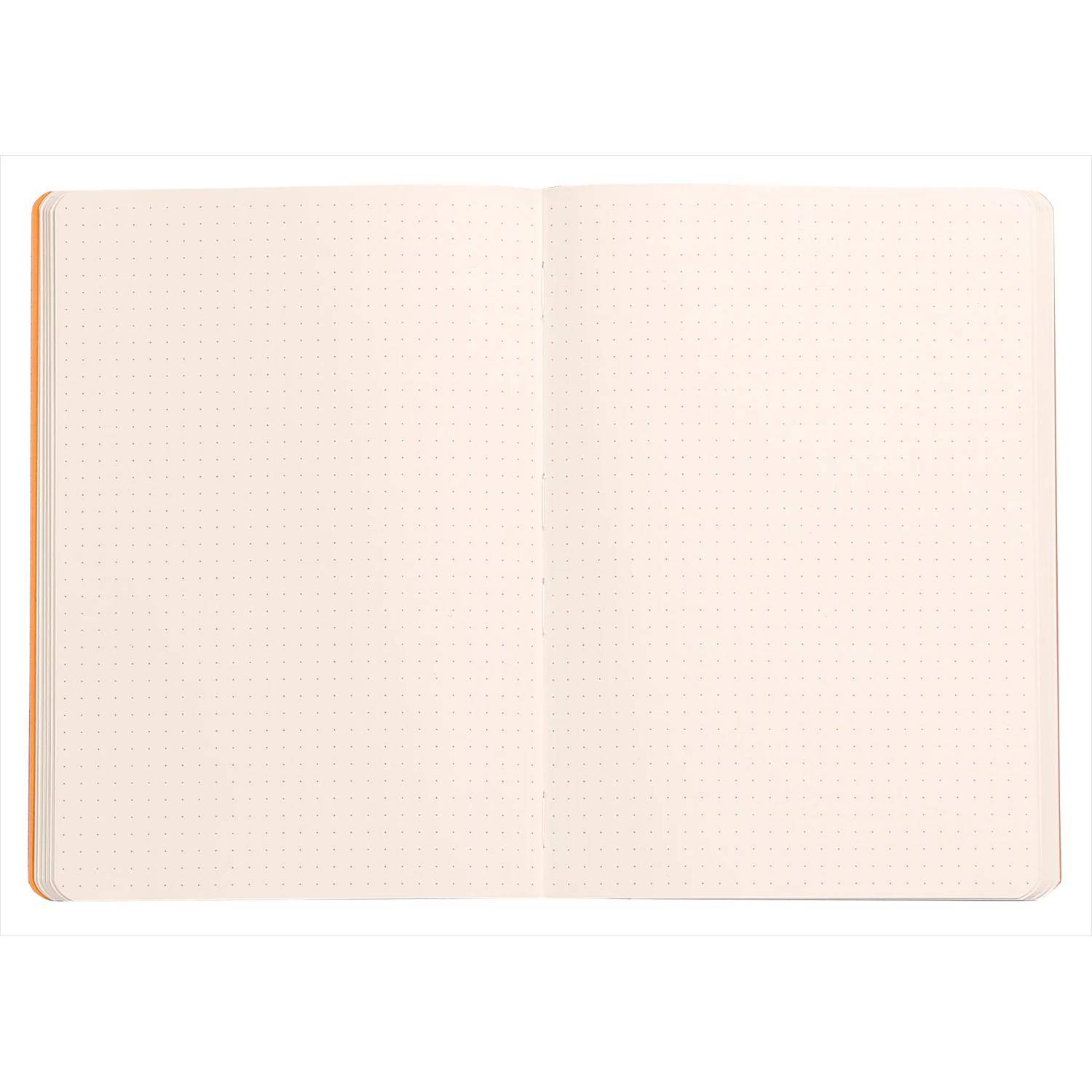 Rhodia Notizbuch A5 Softcover, 80 Bl 90g, dot/kariert, Mitternachtsblau 117444C
