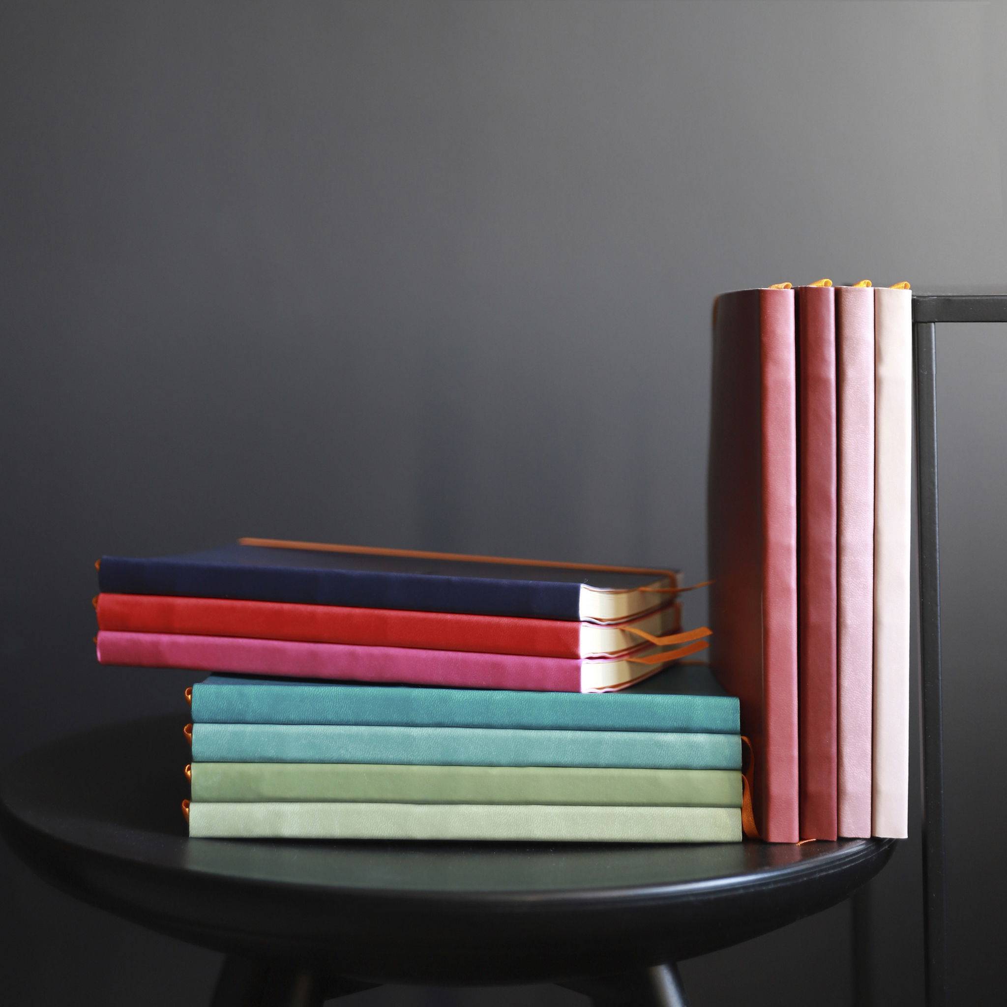 Rhodia Notizbuch A5 Softcover, 80 Bl elfenbein 90g, liniert, Rosenholz 117372C