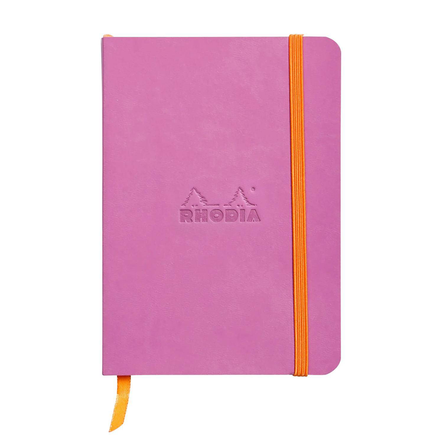Rhodia flexibles Notizbuch A6 72 Bl liniert, Papier 90g, Flieder 117311C