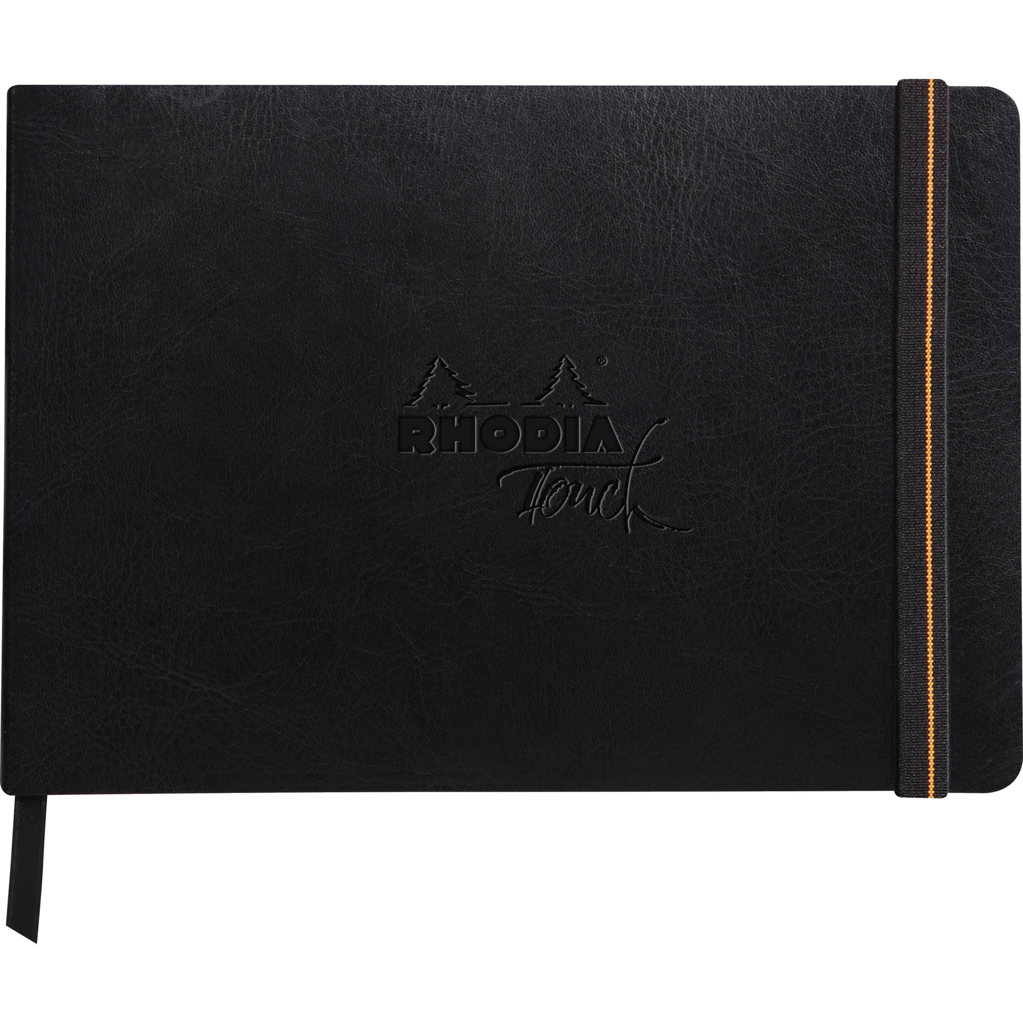 Rhodia Rhodia Touch Bristol book soft A5 32 Blatt blanko 205g - Schwarz 116114C