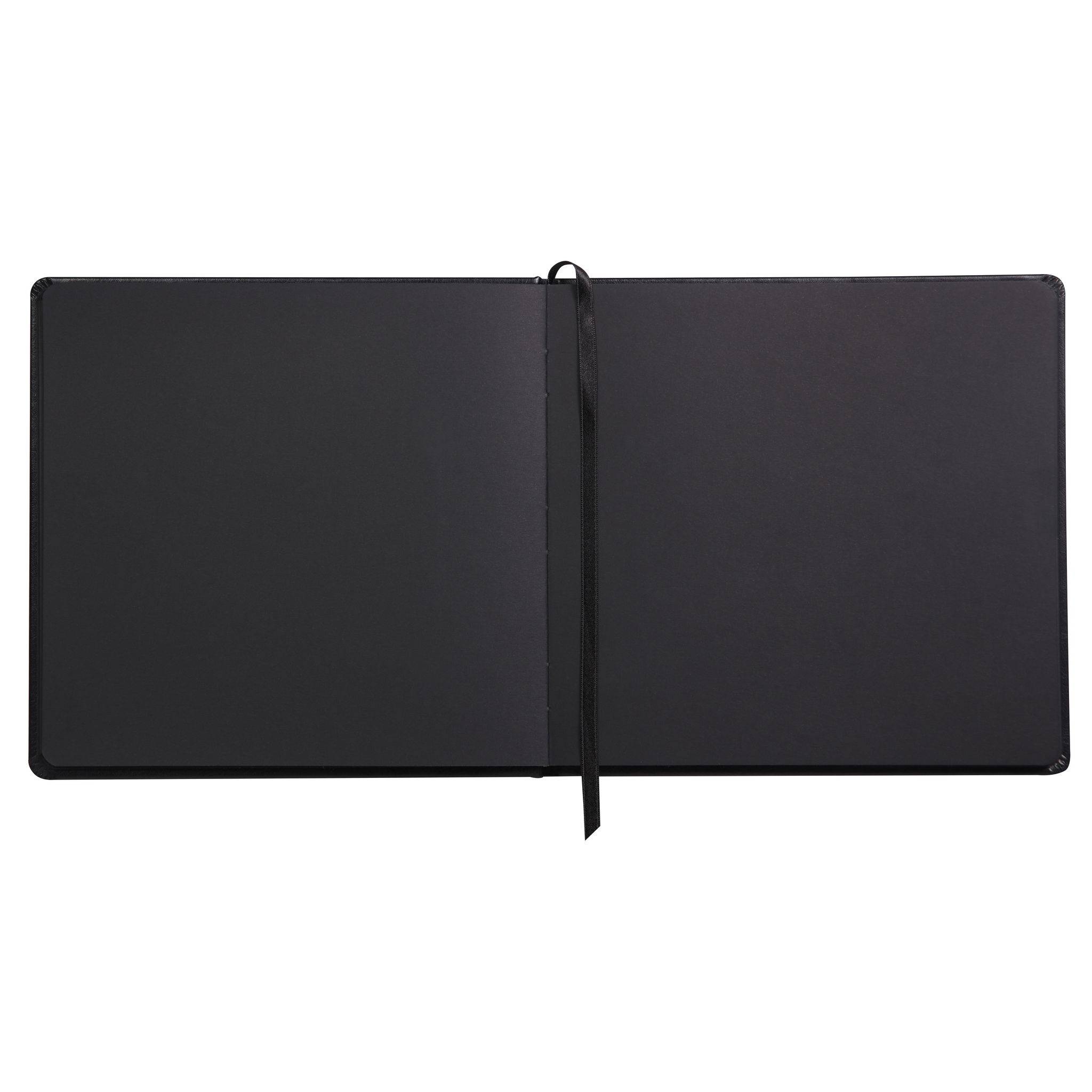 Rhodia Rhodia Touch Carb'On book fest 21x21cm 56 Bl blanko 120g Schwarz 116117C
