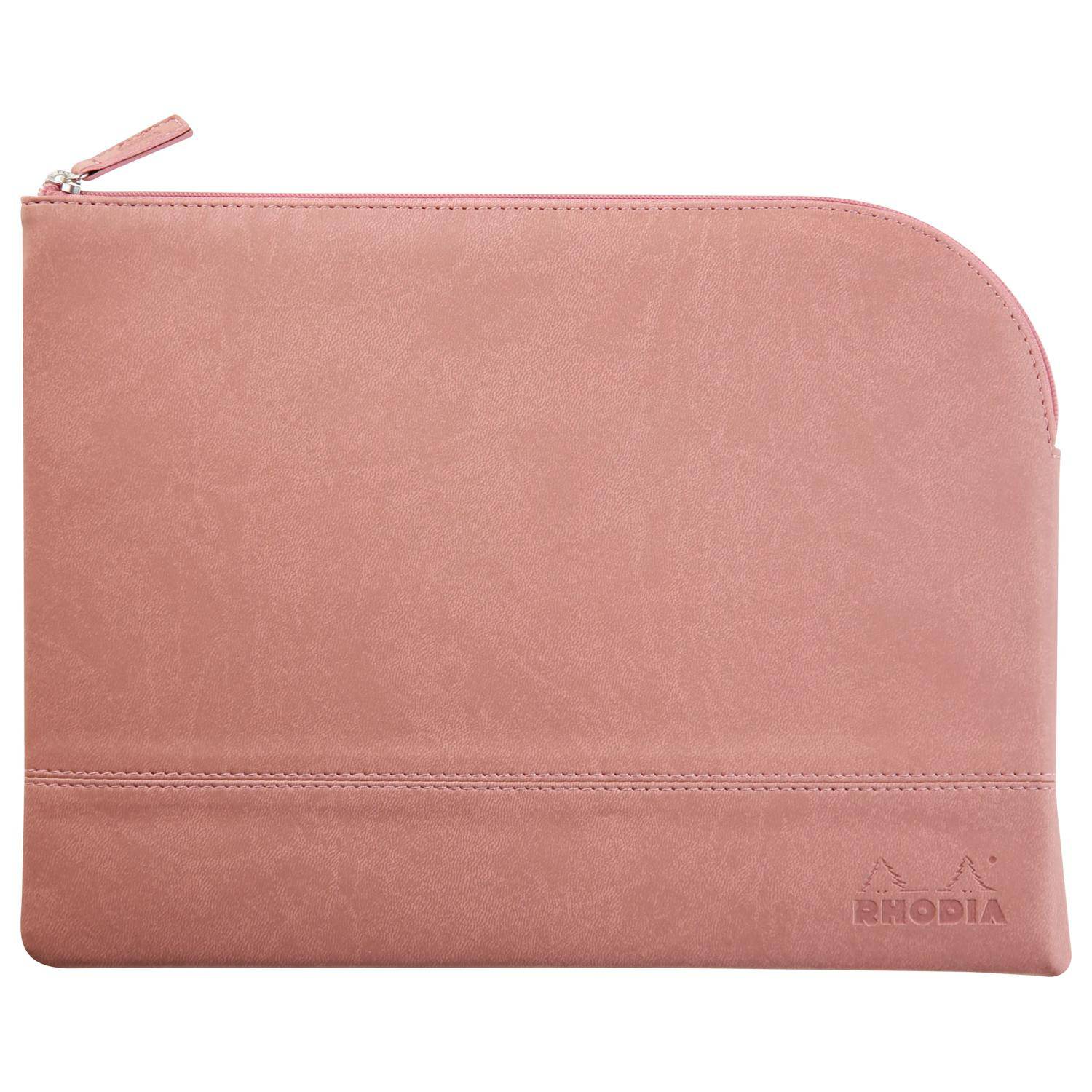 Rhodia Rhodiarama Etui aus Kunstleder Reißverschluss, 21x28 cm Rosenholz 116729C