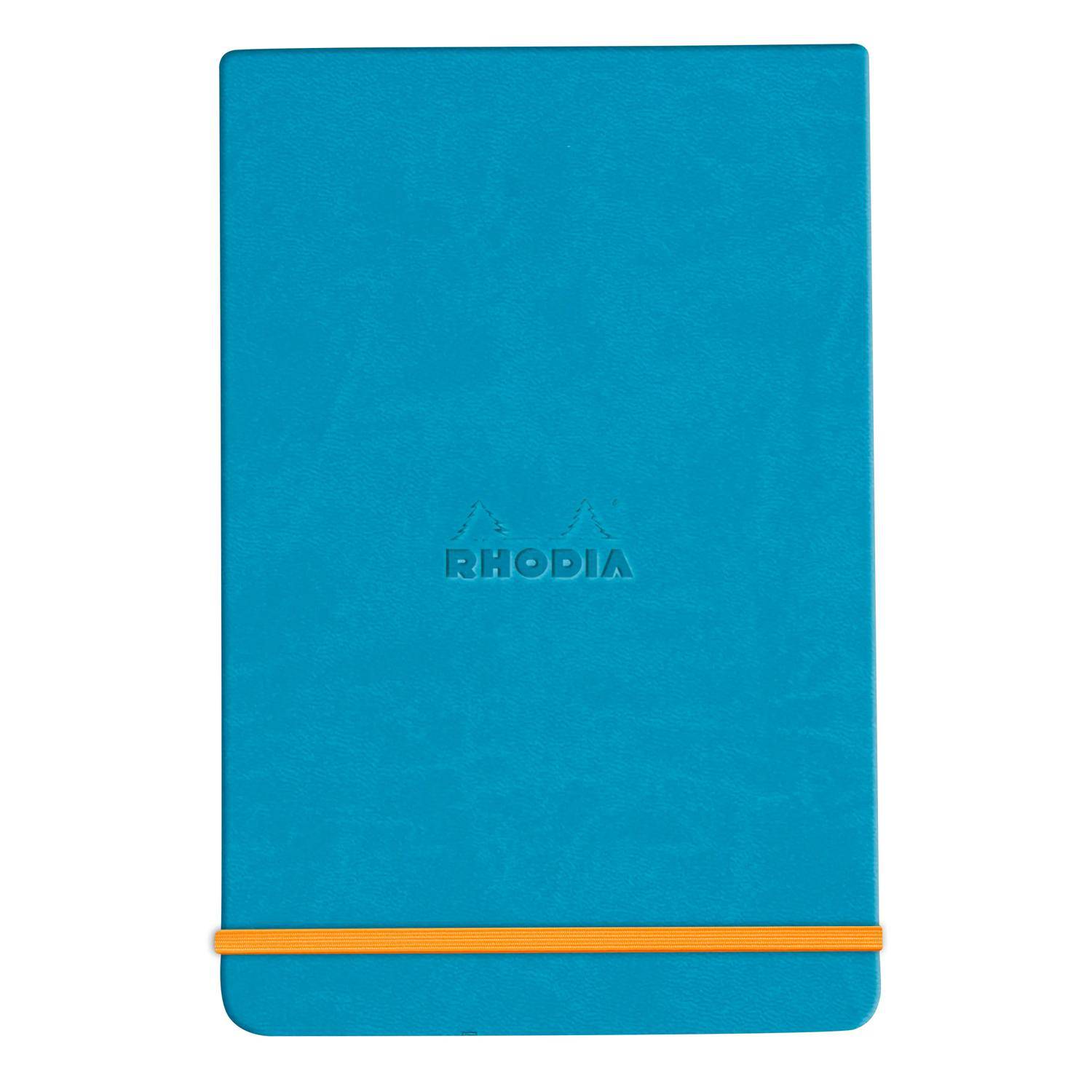 Rhodia Webnotepad A5 96 Bl liniert, mikroperforiert, Papier 90g, Türkis 194389C