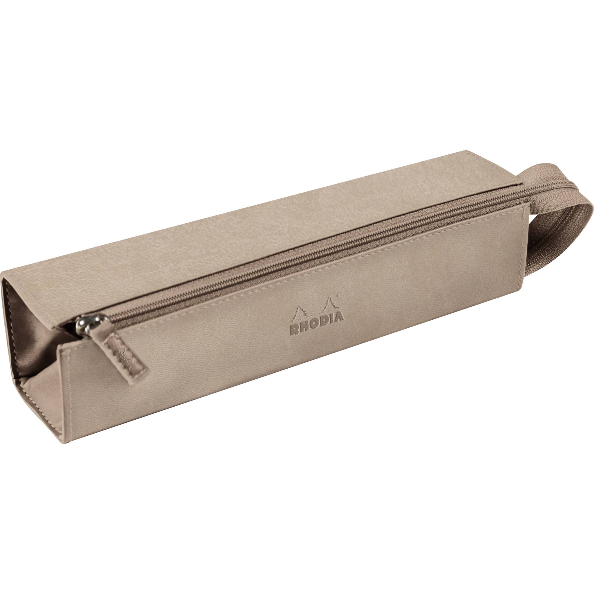 Rhodia Rhodiarama Hartschalenmäppchen, rechteckig 23x5x5 cm - Beige 319015C