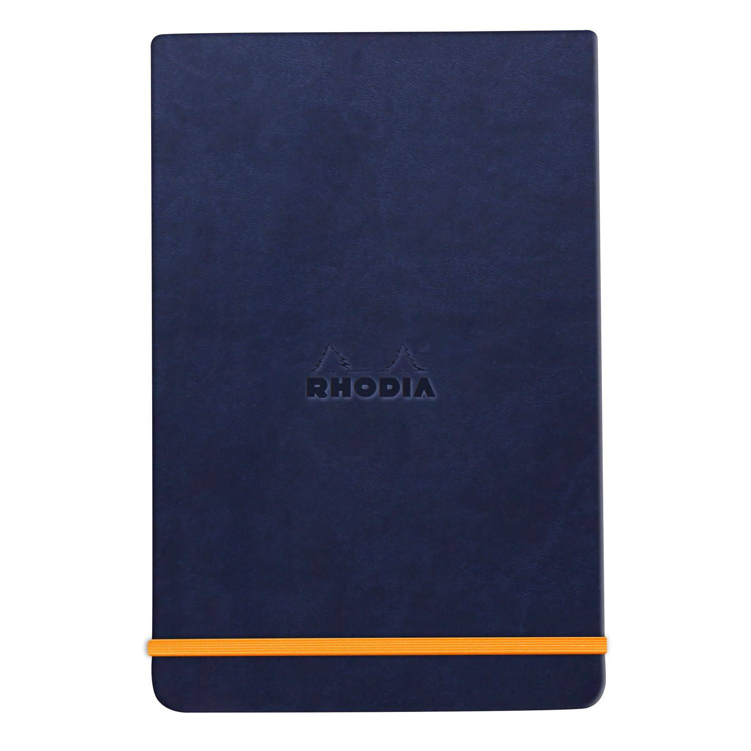 Rhodia Webnotepad 9x14 cm 96 Bl liniert mikroperforiert 90g Blau 194359C