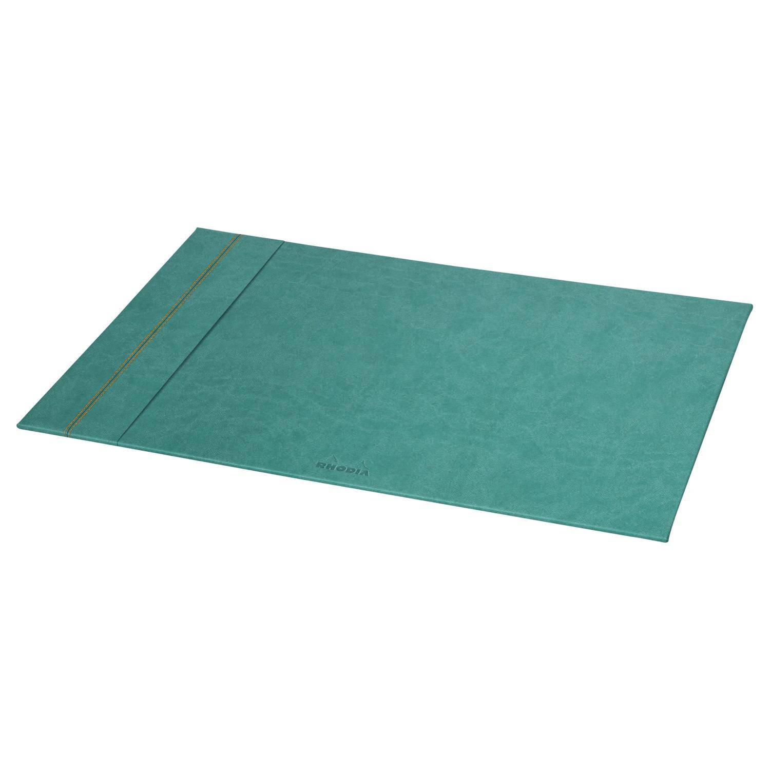 Rhodia feste Schreibtischunterlage Kunstleder, 60x40cm Wassergrün 194486C