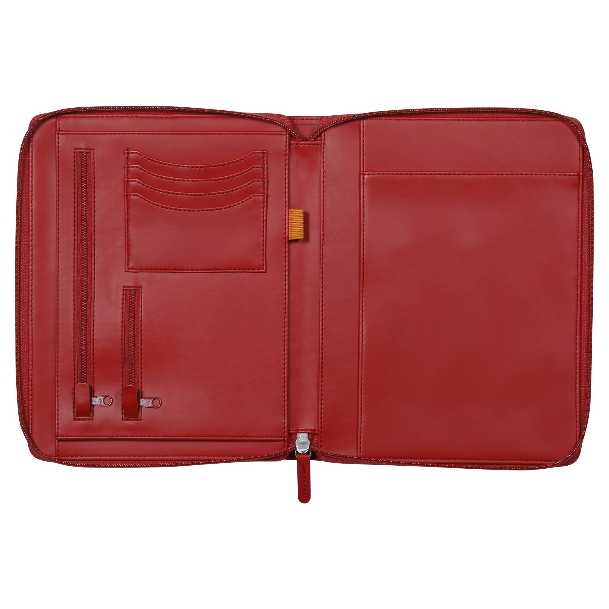 Rhodia Konferenzmappe, kleines Modell 19,5x25,5 cm, für Block A5 Mohnrot 168106C