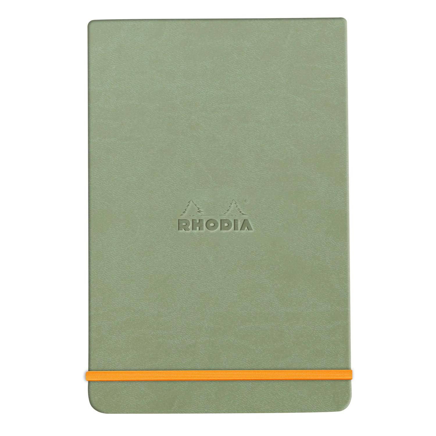 Rhodia Webnotepad A5 96 Bl liniert, mikroperforiert, Papier 90g, Seladon 194386C