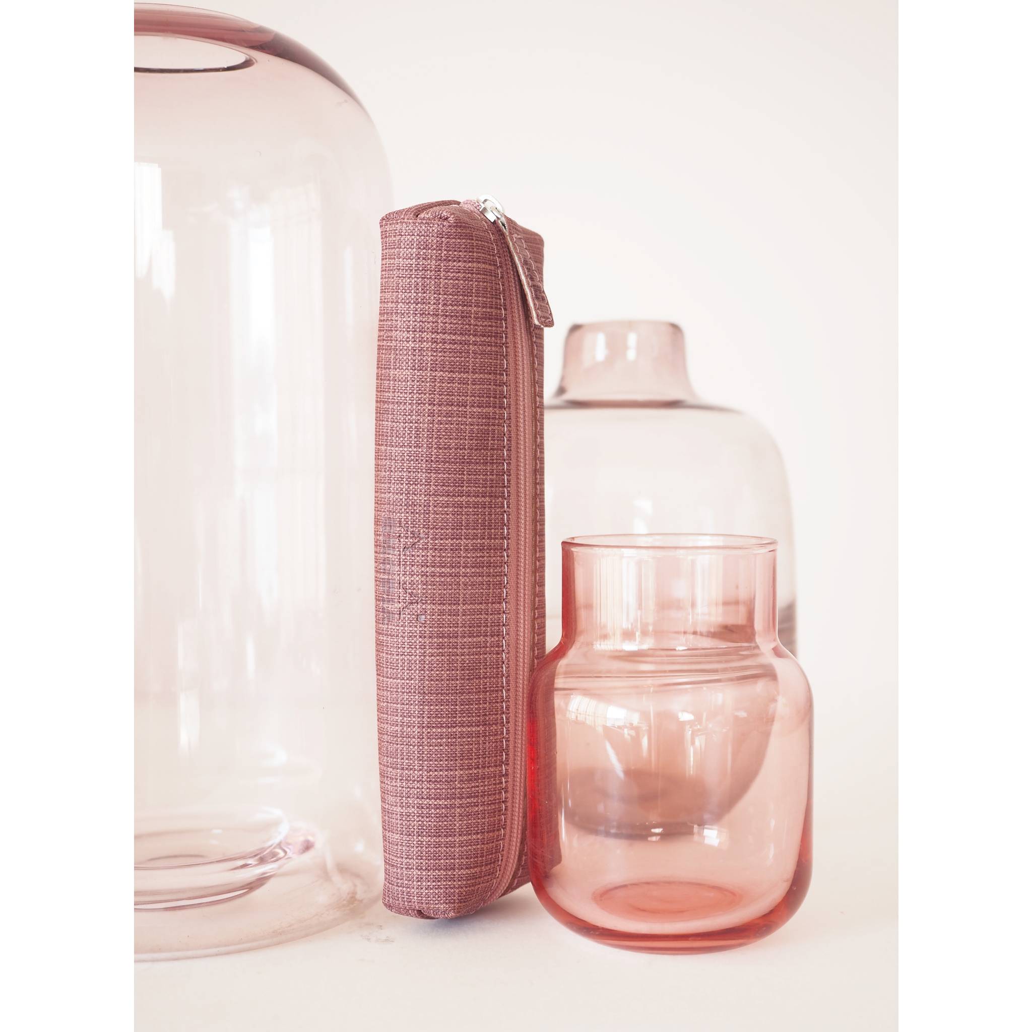 Rhodia Schlampermäppchen 20x5x2,5 cm Kunstleder - Amarant 120041C