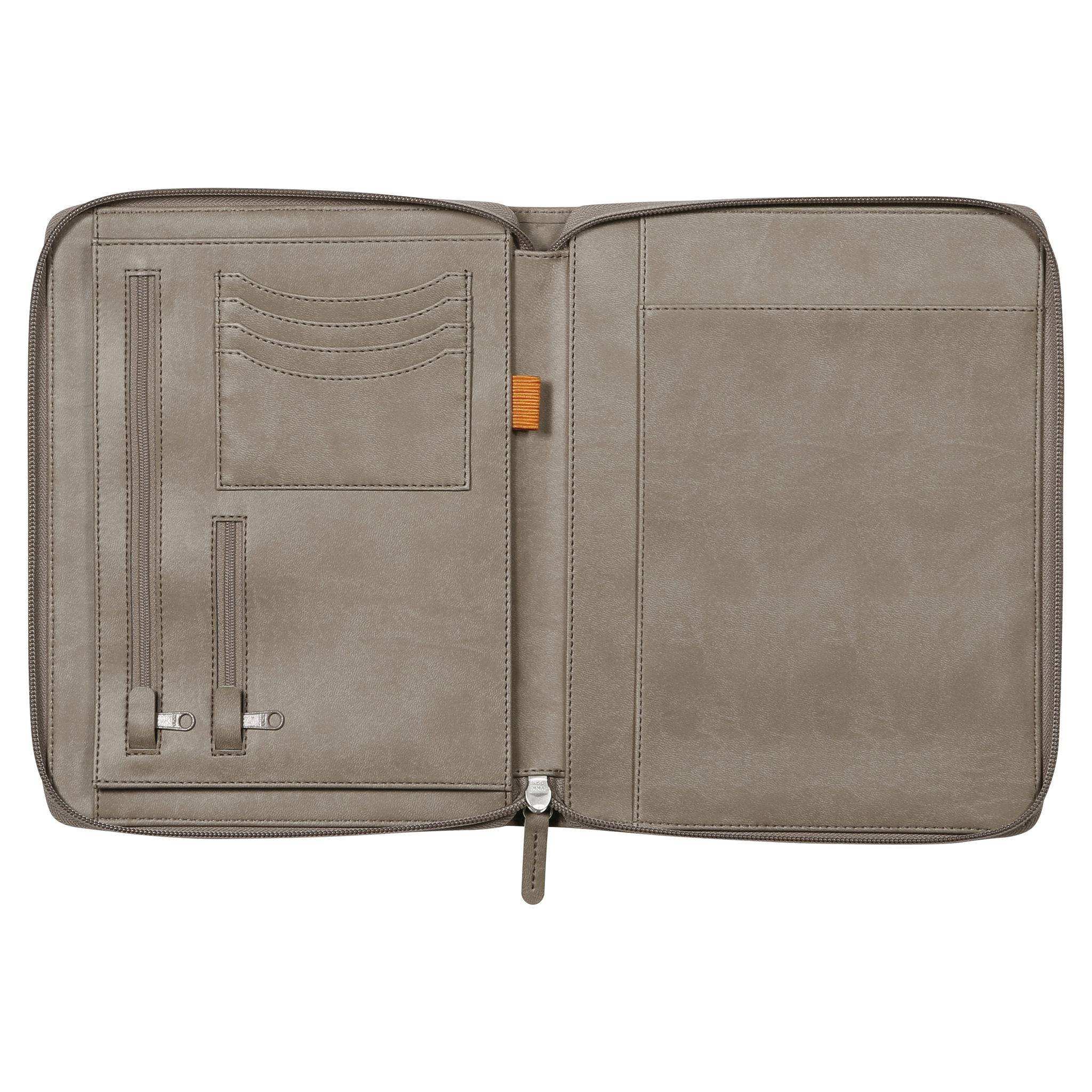 Rhodia Konferenzmappe, kleines Modell 19,5x25,5 cm, für Block A5 Taupe 168101C