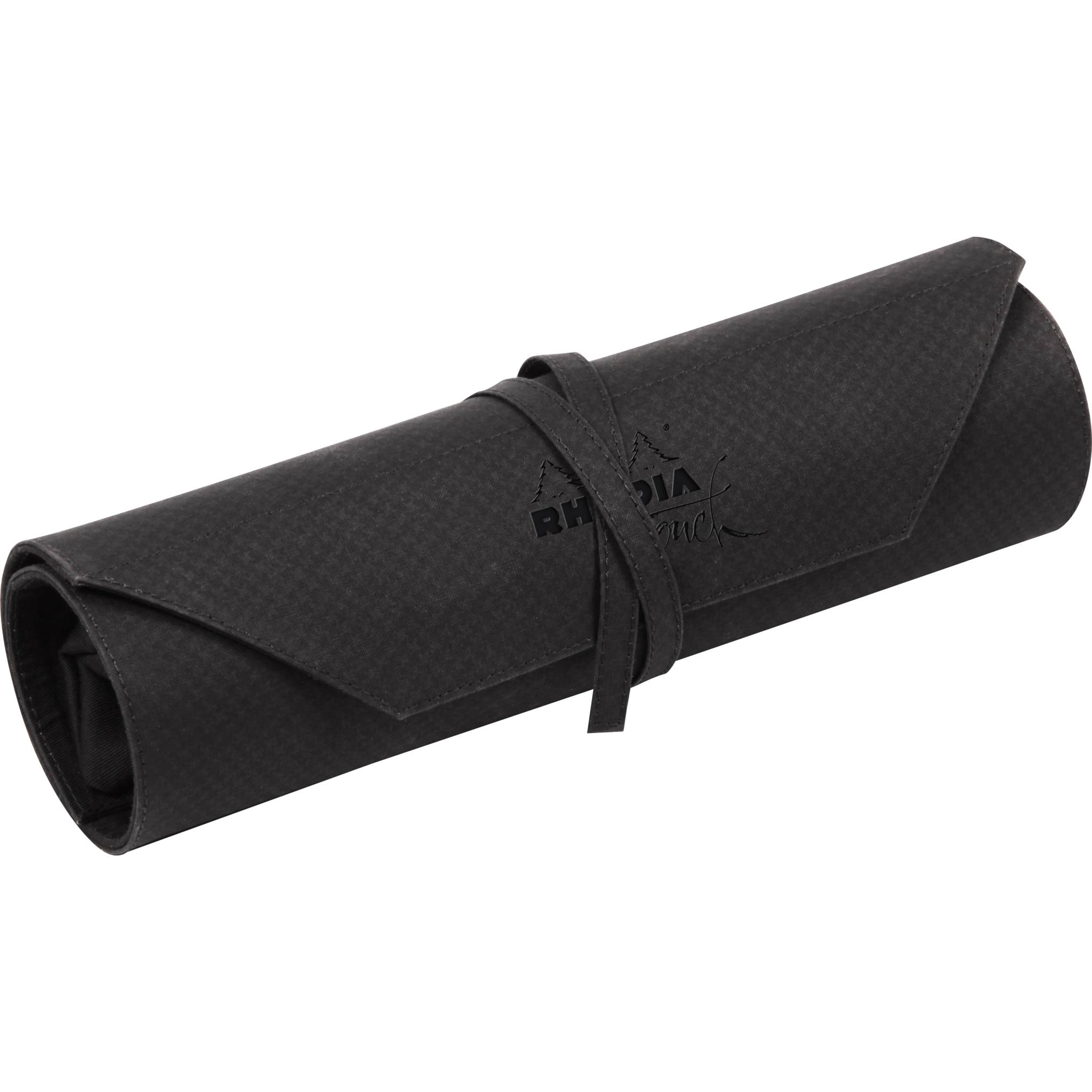 Rhodia Touch, Rollmäppchen Kunstmaterialien, 45x30 cm, Leinen Schwarz 116192C