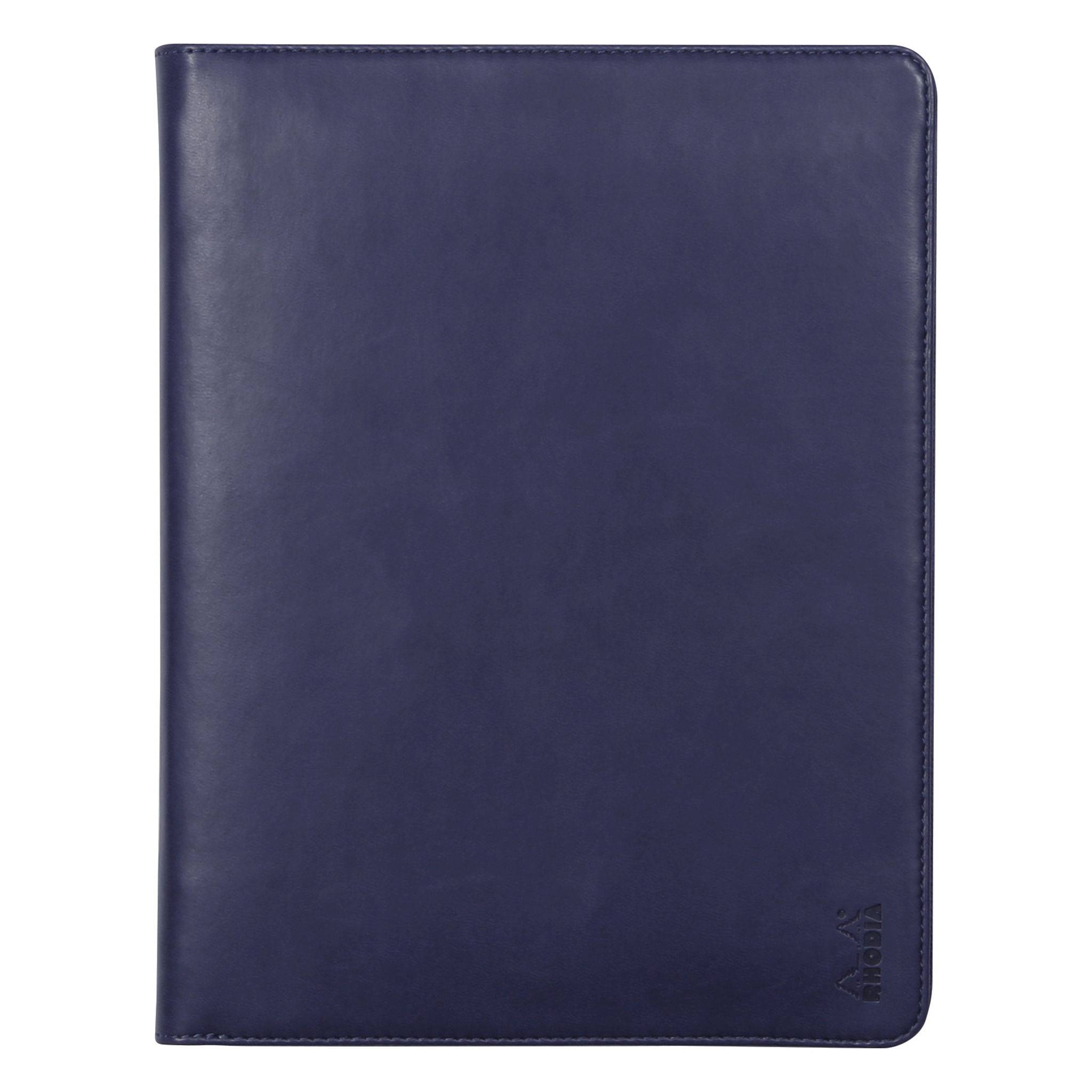 Rhodia Konferenzmappe 19,5x25,5cm für Block A5 - Mitternachtsblau 168104C