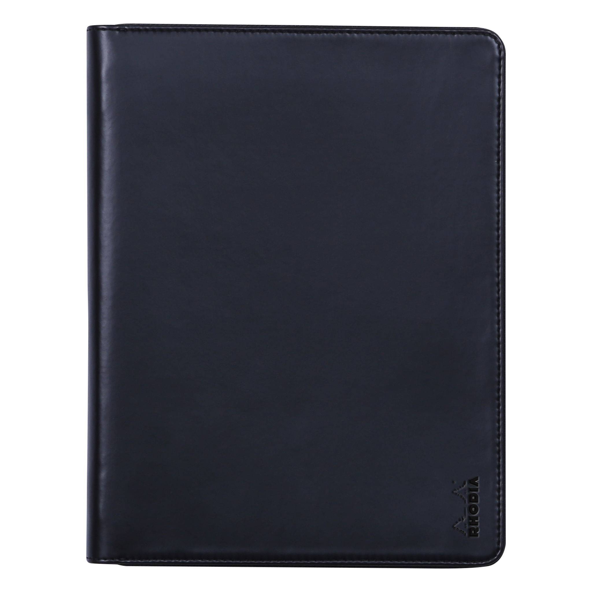 Rhodia Konferenzmappe, kleines Modell 19,5x25,5 cm, für Block A5 Schwarz 168100C