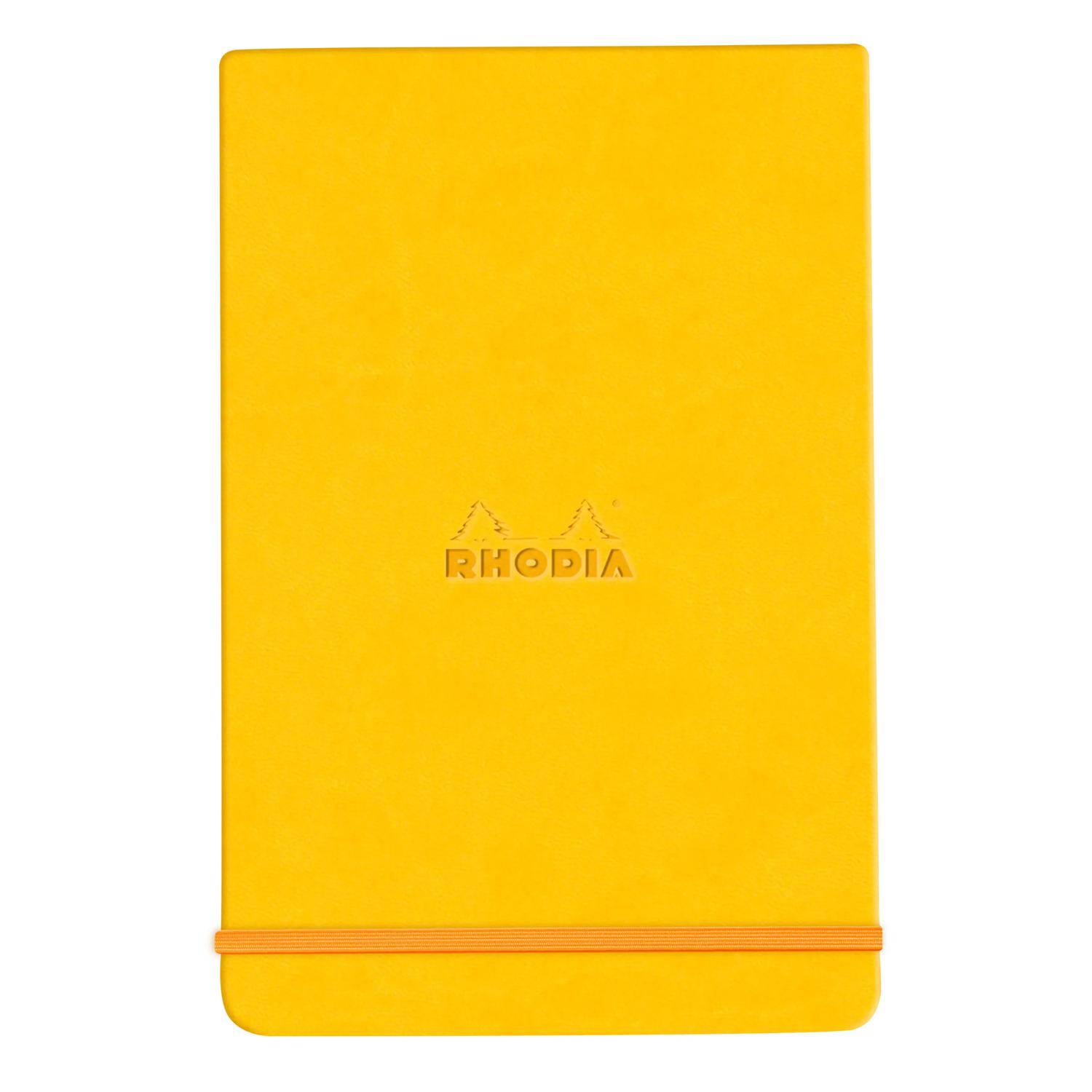 Rhodia Webnotepad 9x14 cm, 96 Bl liniert, mikroperforiert, 90g, Narzisse 194369C