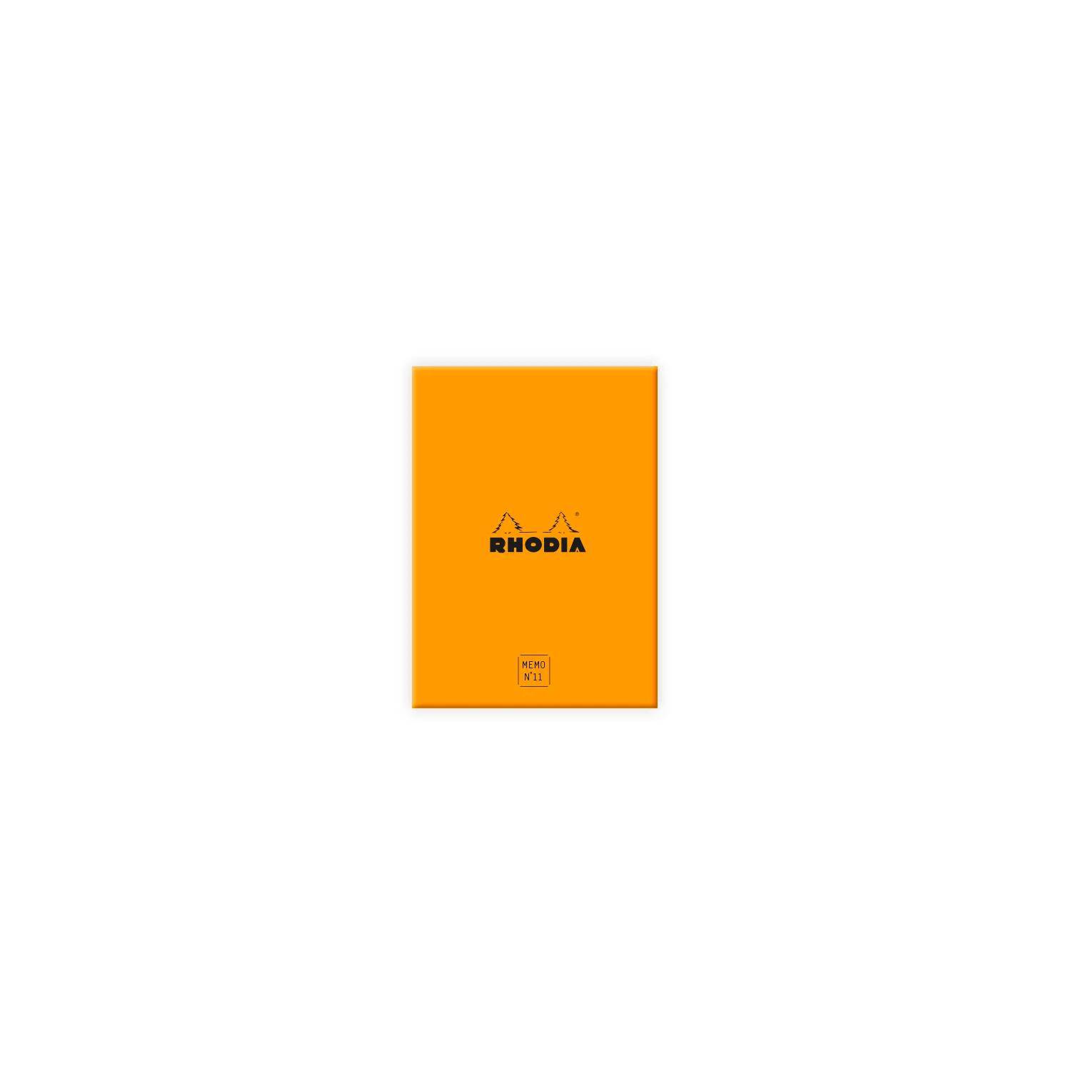 Rhodia Box Memoblock (7,5 x 10,5 cm) punktkariert 240 Blatt - Orange 194051C