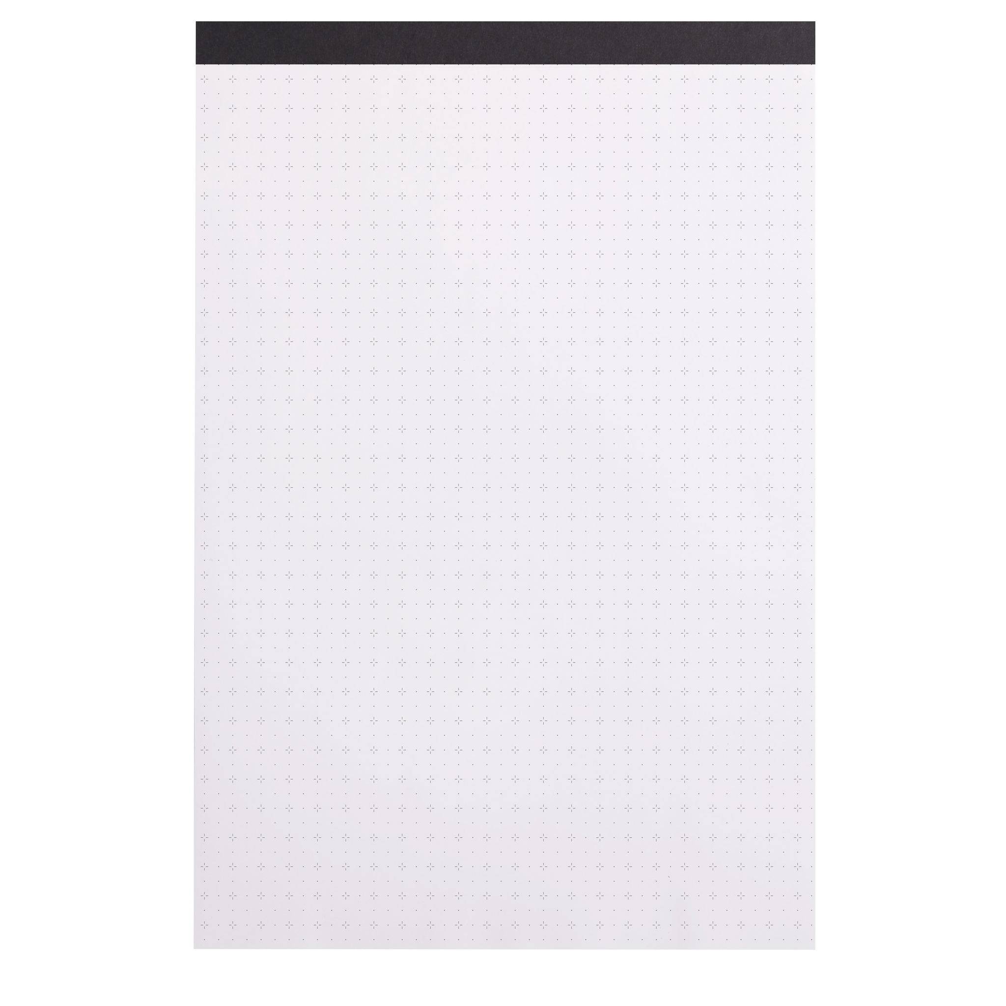 Rhodia Rhodia Touch White Maya pad A4+ 50 Blatt Cross'n'Dot 120g Schwarz 116105C
