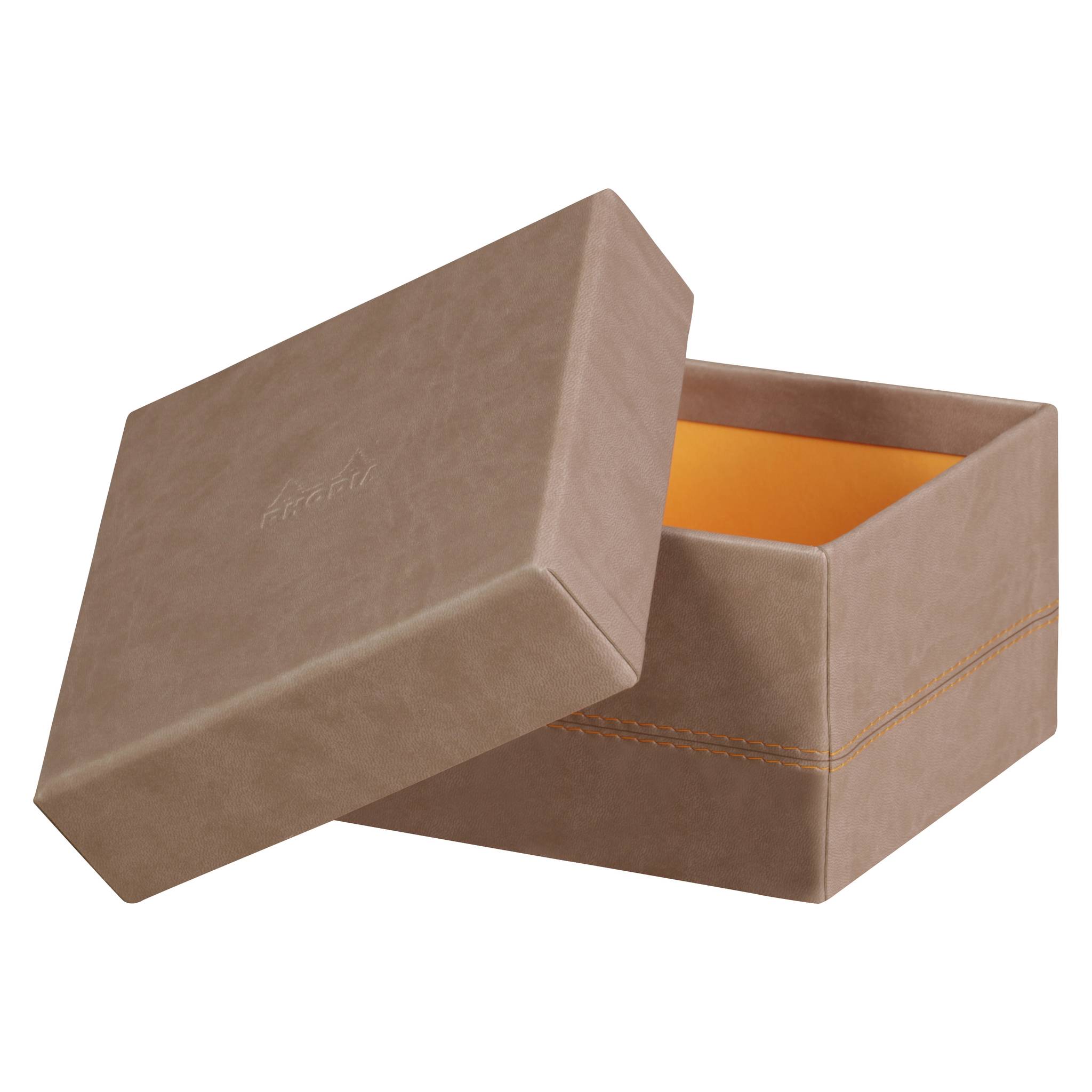 Rhodia Set mit 5 Boxen aus Kunstleder 44x34x16cm - Taupe 318884C