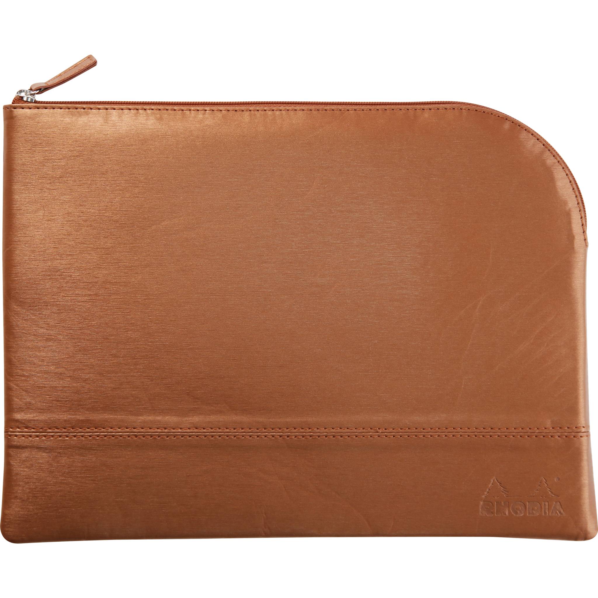 Rhodia Rhodiarama Etui aus Kunstleder Reißverschluss, 21x28 cm Kupfer 116718C