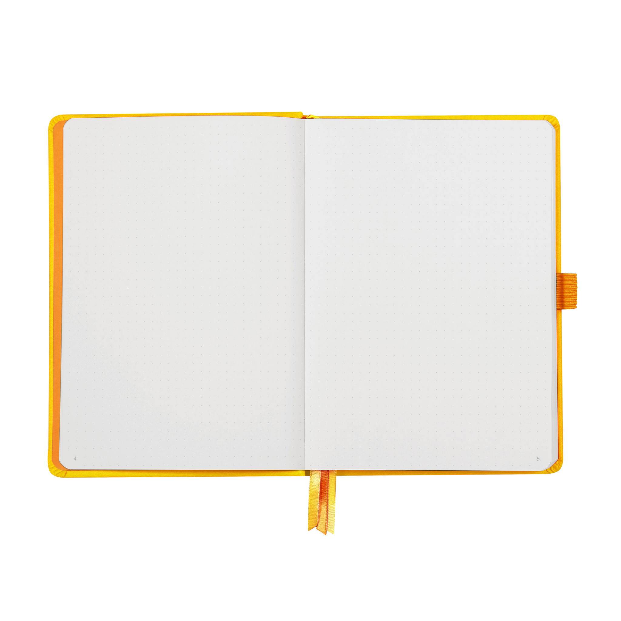 Rhodia Goalbook A5 120 Bl weiß 90g, Dot/punktkariert Narzisse 118585C