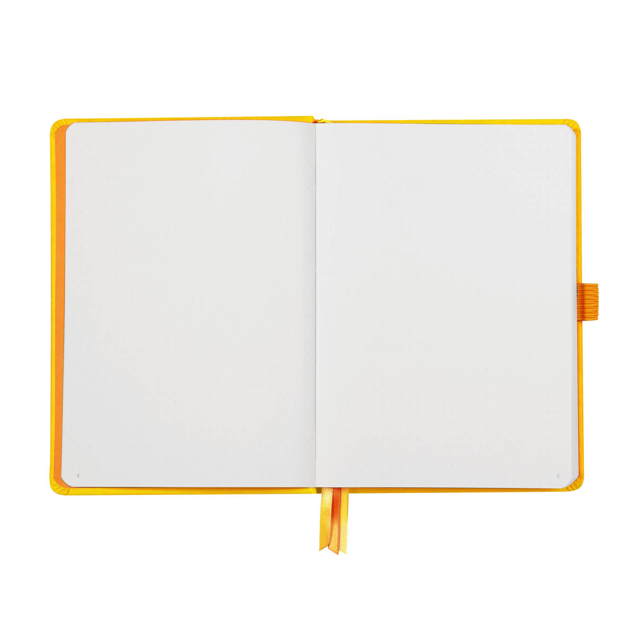 Rhodia Goalbook A5 120 Bl weiß 90g, Dot/punktkariert Narzisse 118585C