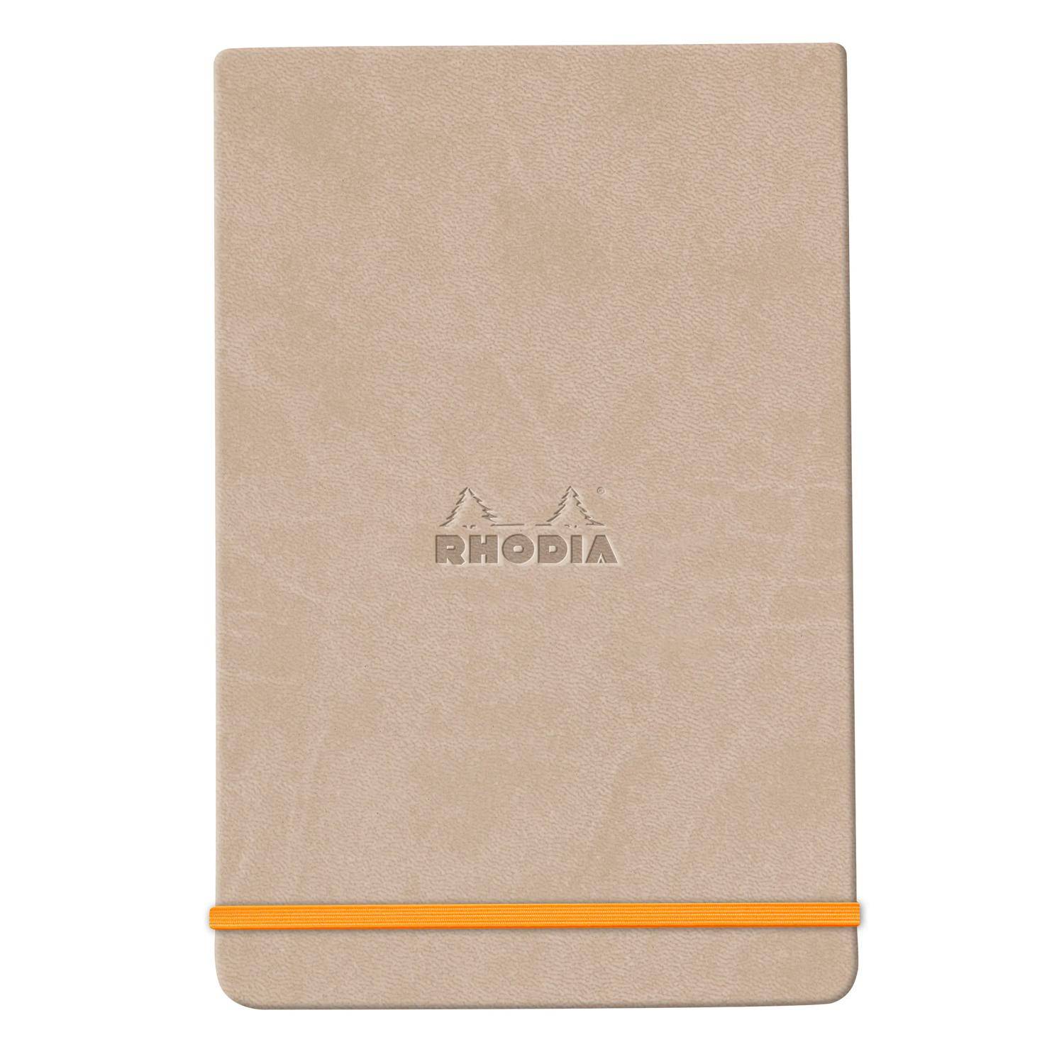 Rhodia Webnotepad 9x14 cm, 96 Bl liniert, mikroperforiert, 90g, Beige 194348C