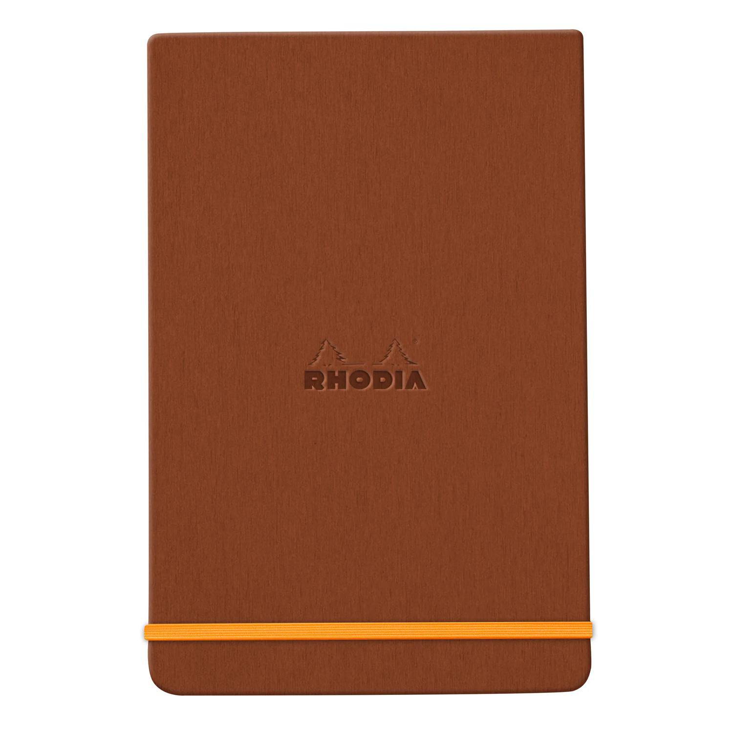 Rhodia Webnotepad A5 96 Bl liniert, mikroperforiert, Papier 90g, Kupfer 194371C