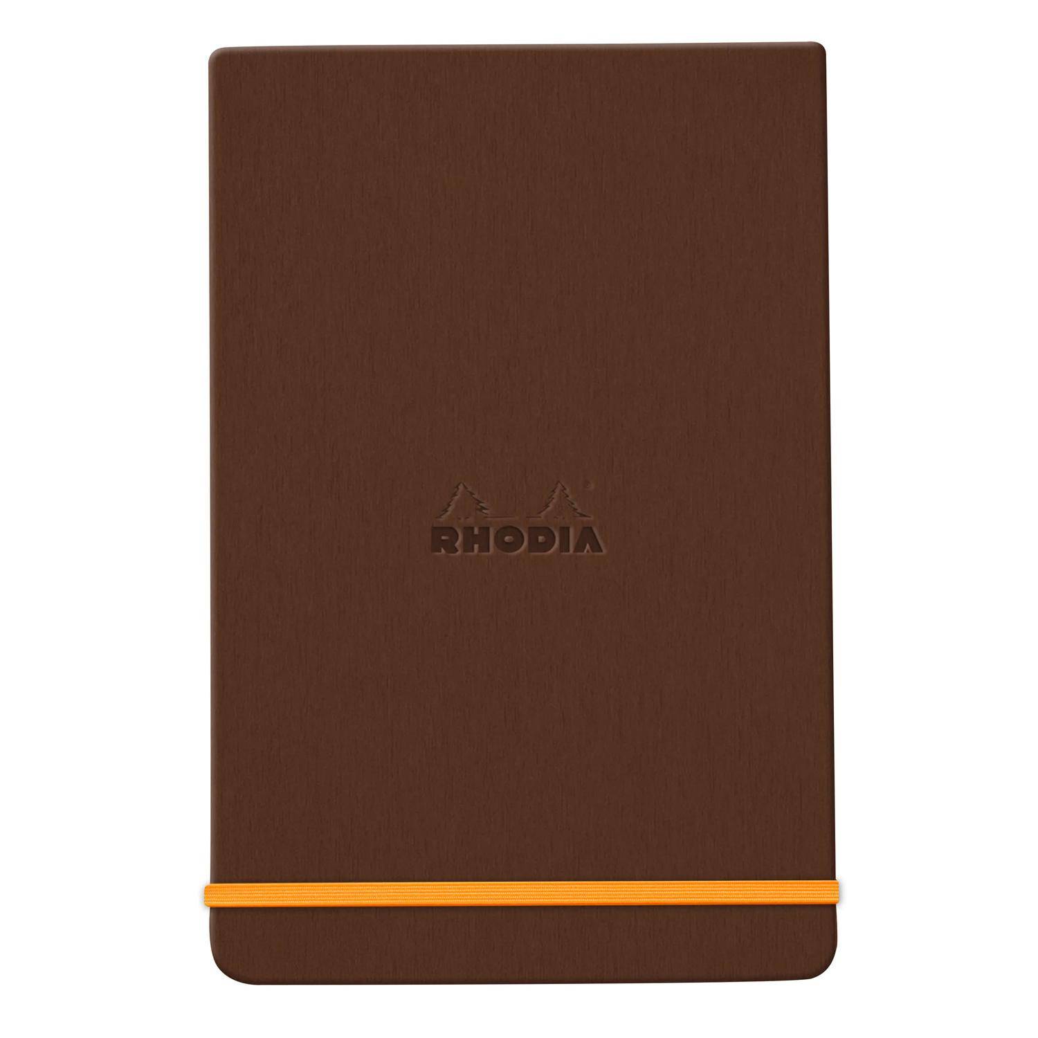Rhodia Webnotepad 9x14 cm, 96 Bl liniert, mikroperforiert, 90g, Bronze 194342C