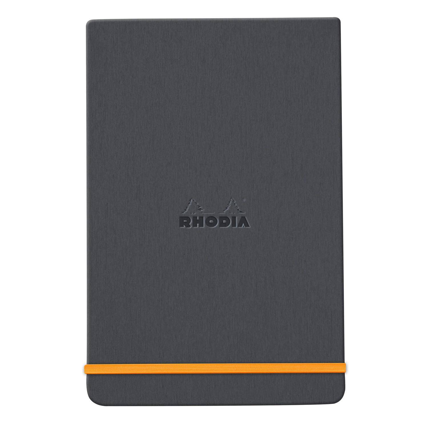 Rhodia Webnotepad A5 96 Bl liniert, mikroperforiert, Papier 90g, Titan 194373C