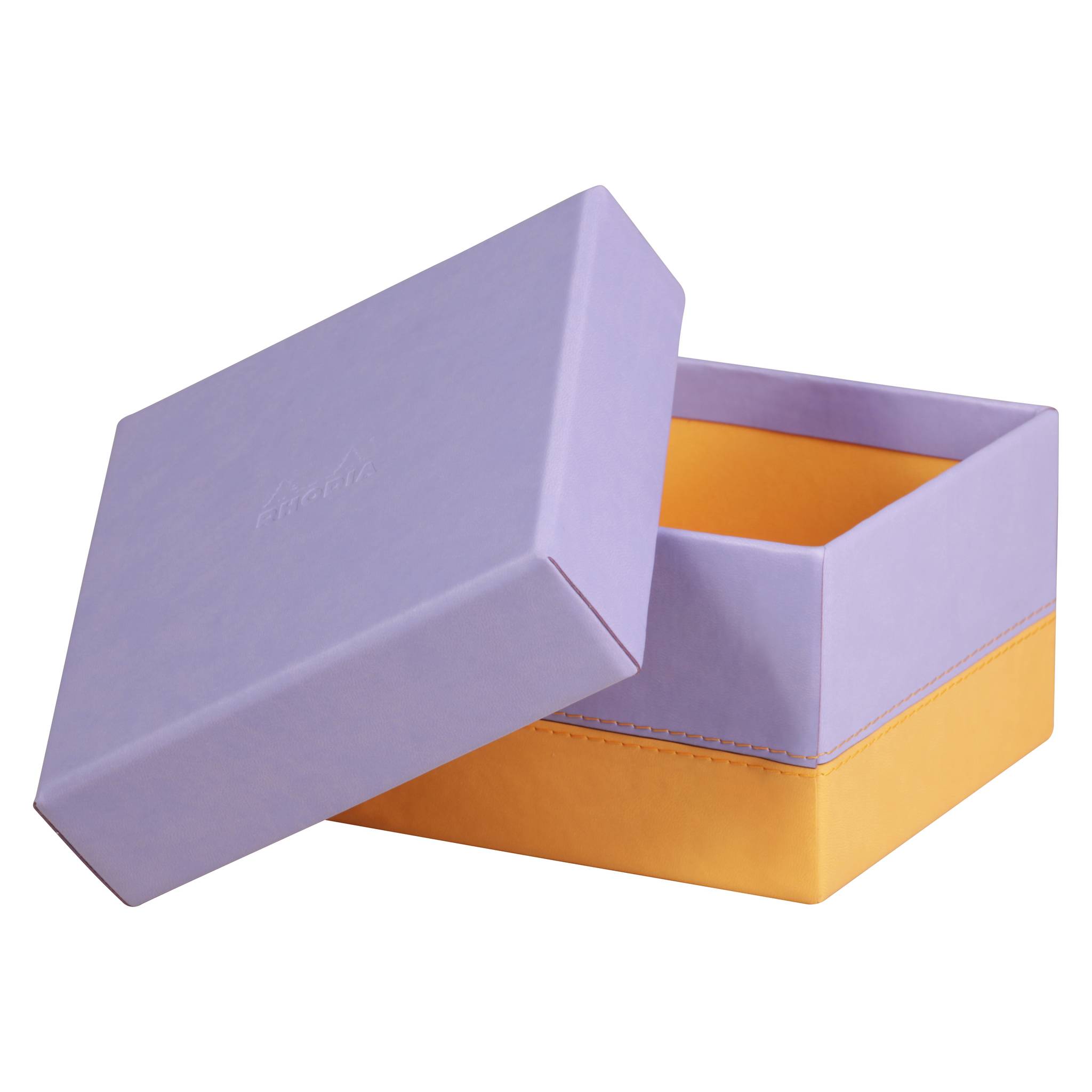 Rhodia Set mit 5 Boxen aus Kunstleder 44x34x16cm - Schwertlilie 318889C