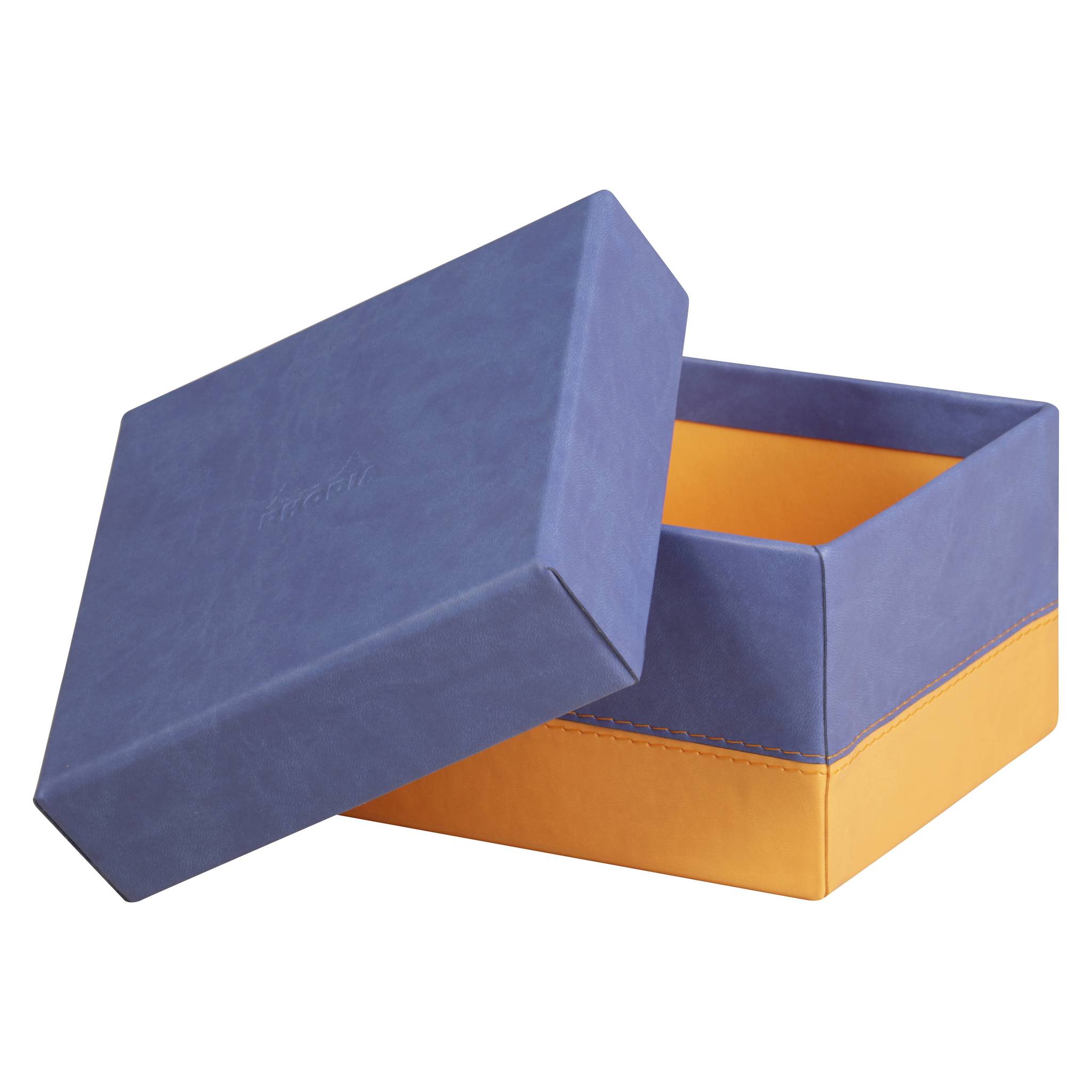 Rhodia Set mit 5 Boxen aus Kunstleder 44x34x16cm - Saphir 318888C
