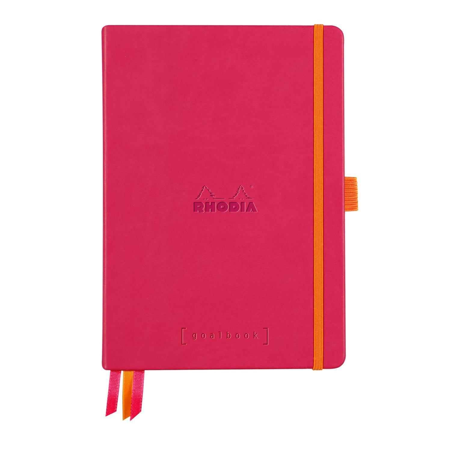 Rhodia Goalbook A5 festem Einband, 120 Bl 90g, Dot/punktkariert Himbeer 118581C