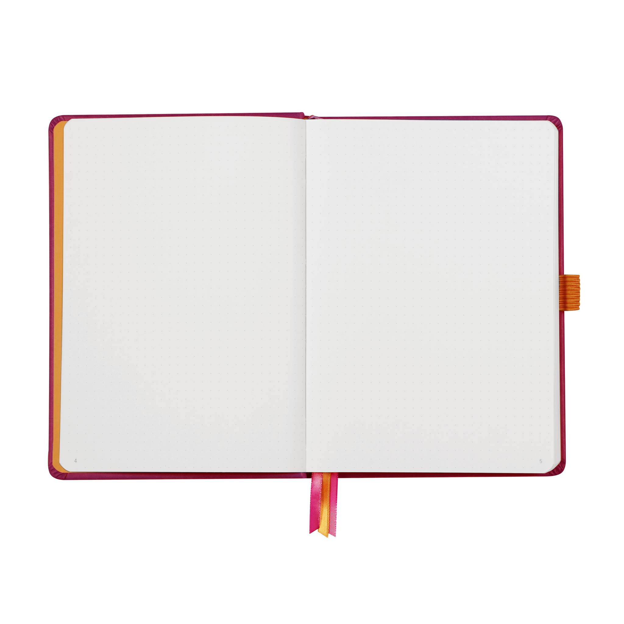 Rhodia Goalbook A5 festem Einband, 120 Bl 90g, Dot/punktkariert Himbeer 118581C