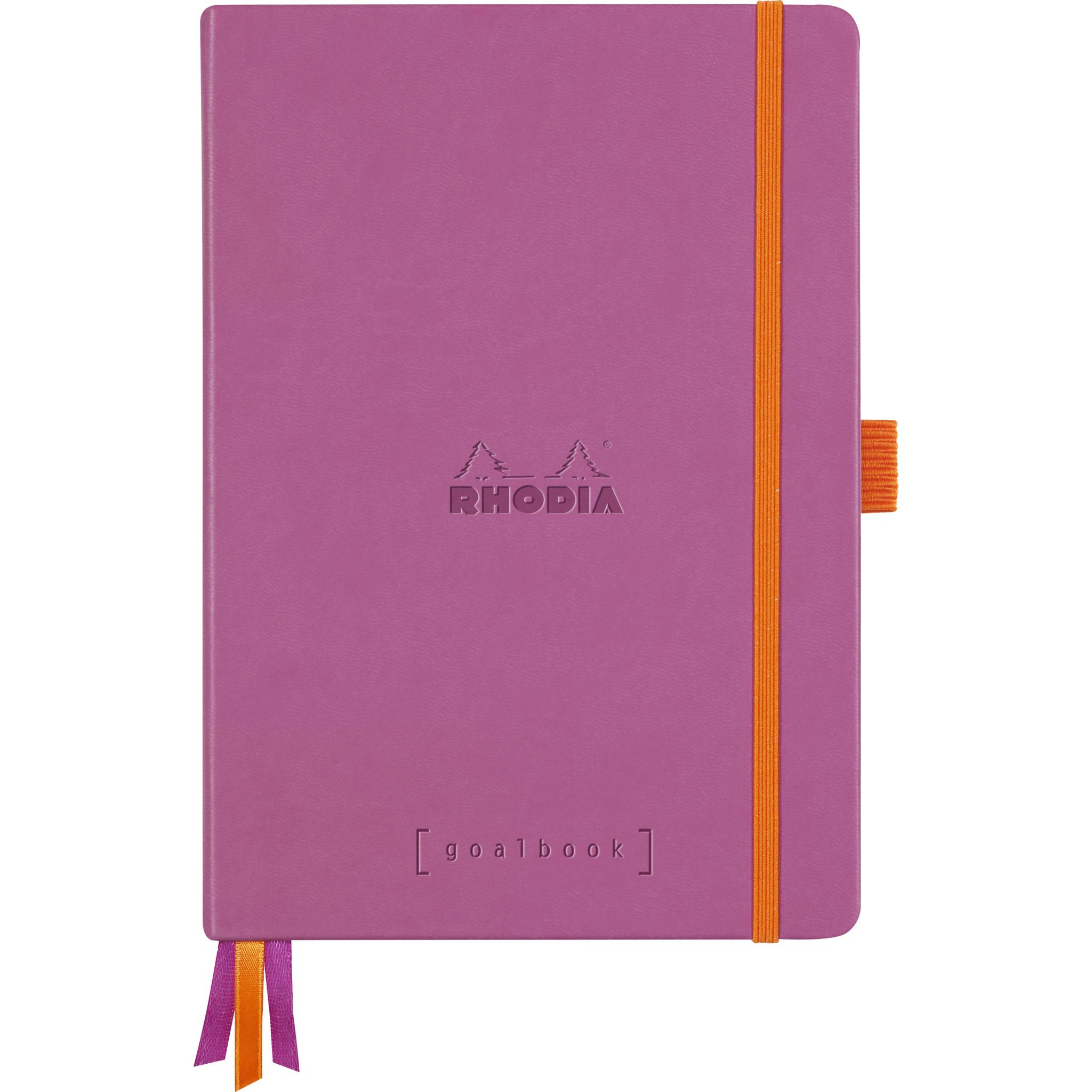 Rhodia Goalbook A5 festem Einband, 120 Bl 90g, Dot/punktkariert Flieder 118580C