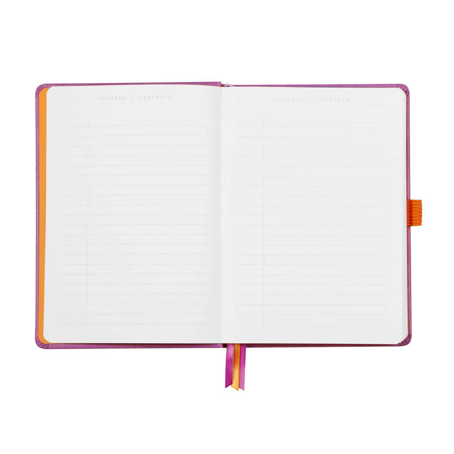 Rhodia Goalbook A5 festem Einband, 120 Bl 90g, Dot/punktkariert Flieder 118580C