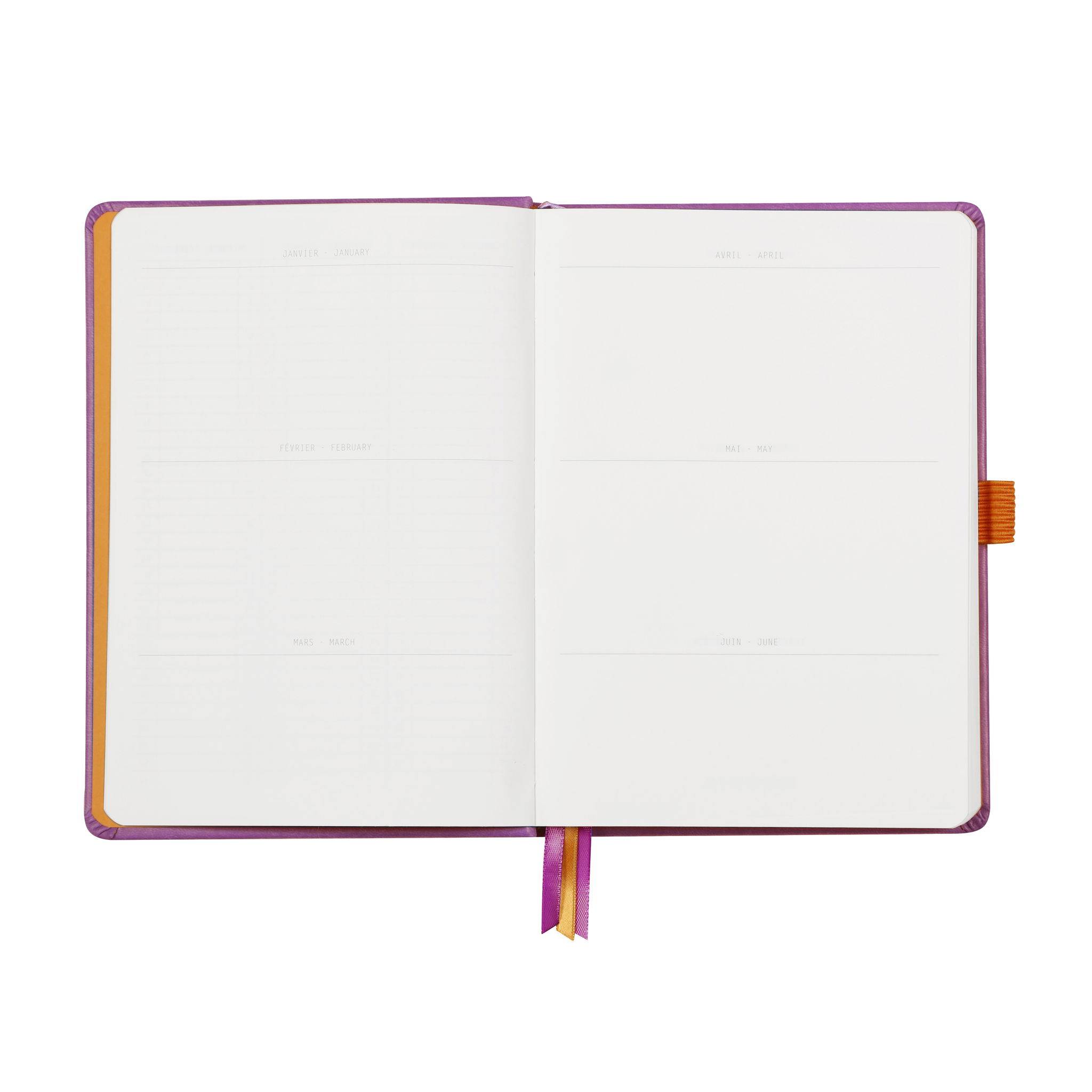 Rhodia Goalbook A5 festem Einband, 120 Bl 90g, Dot/punktkariert Flieder 118580C