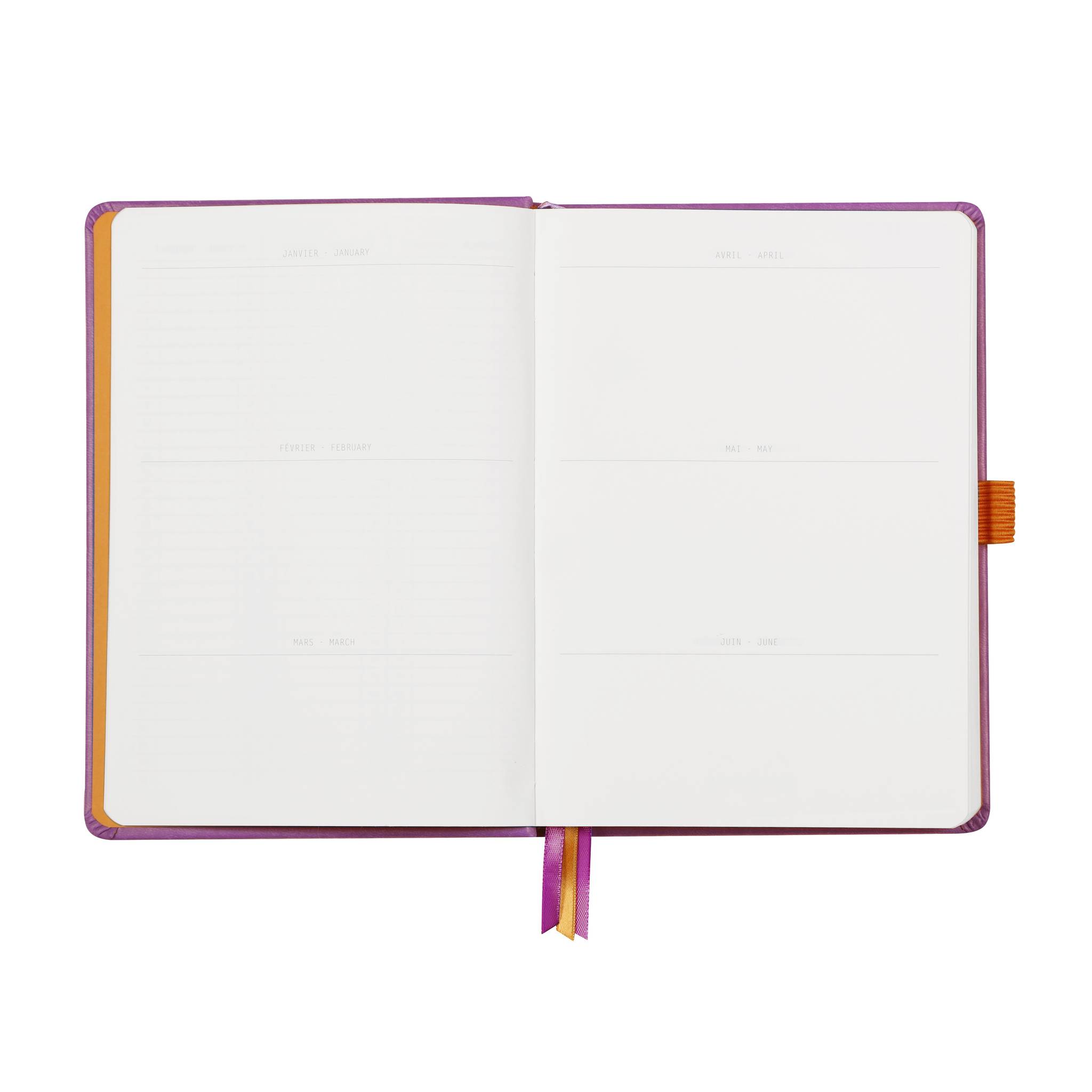 Rhodia Goalbook A5 festem Einband, 120 Bl 90g, Dot/punktkariert Flieder 118580C