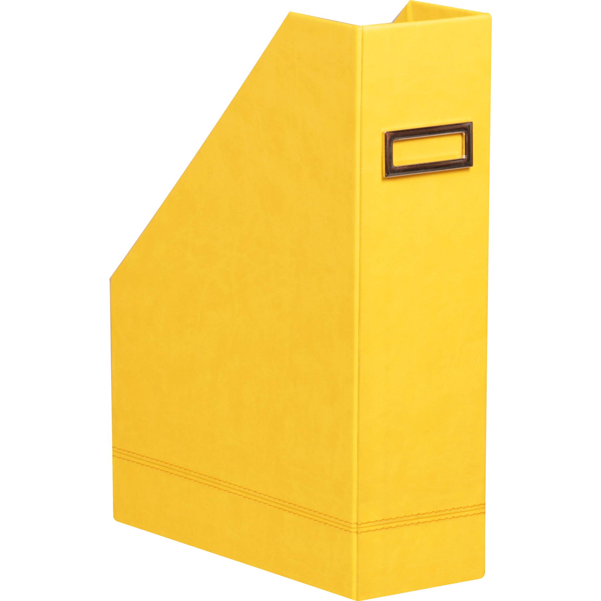 Rhodia Rhodiarama Stehsammler aus Kunstleder, 10x25x31cm - Narzisse 318936C